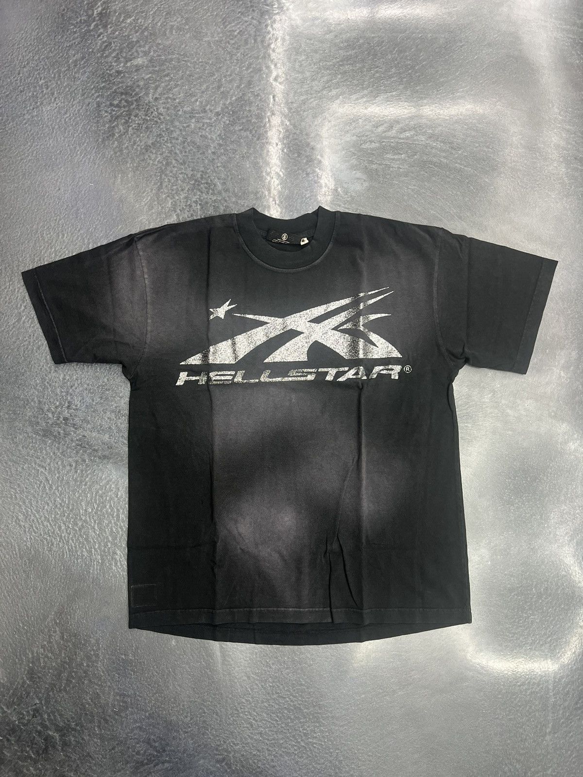 HELLSTAR Hellstar Sports Core Logo Glitter T-Shirt Size US M / EU 48-50 / 2 - 1 Thumbnail