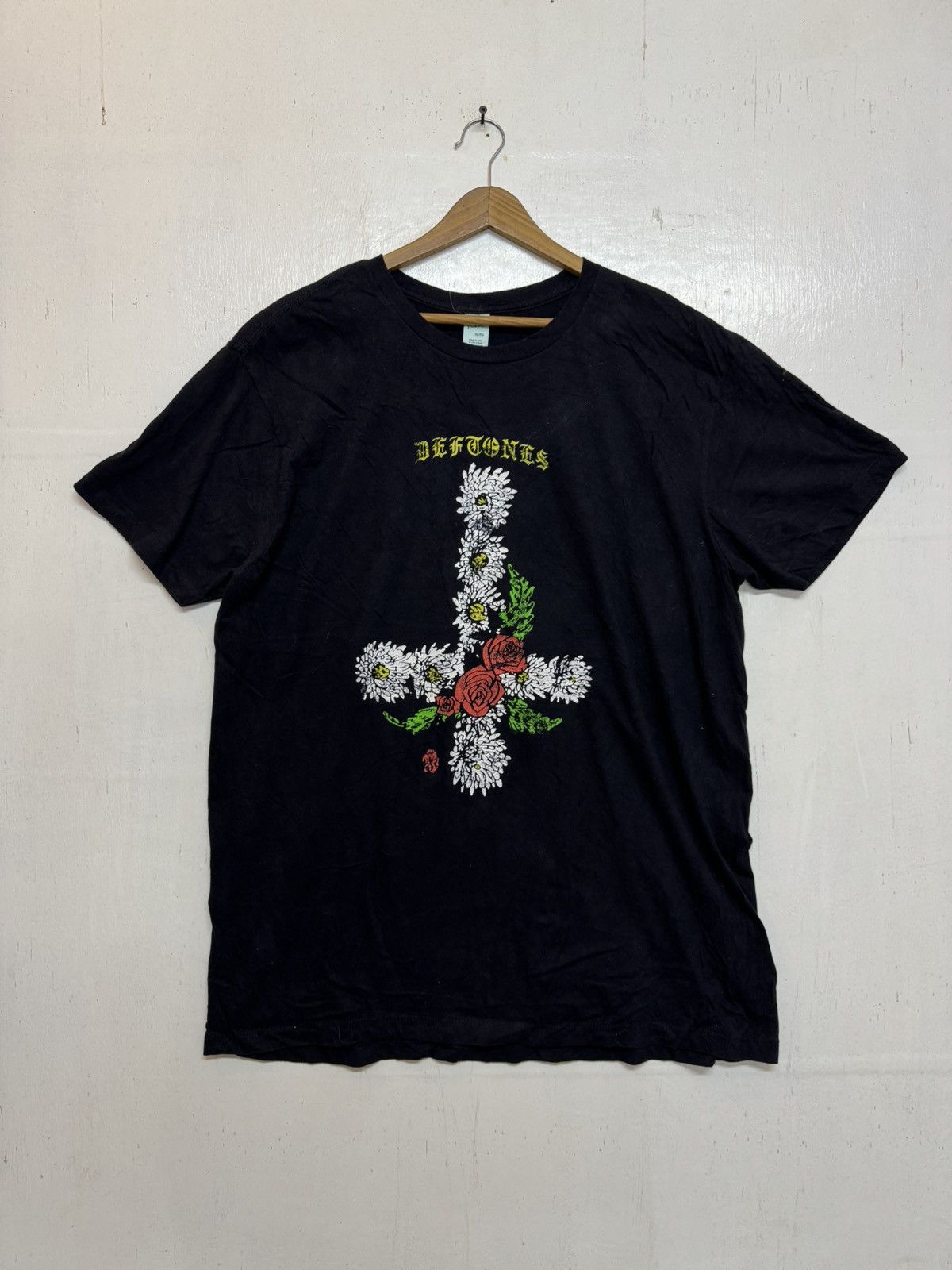 Band Tees × Vintage Deftones Band Black tee Size US XL / EU 56 / 4 - 1 Thumbnail