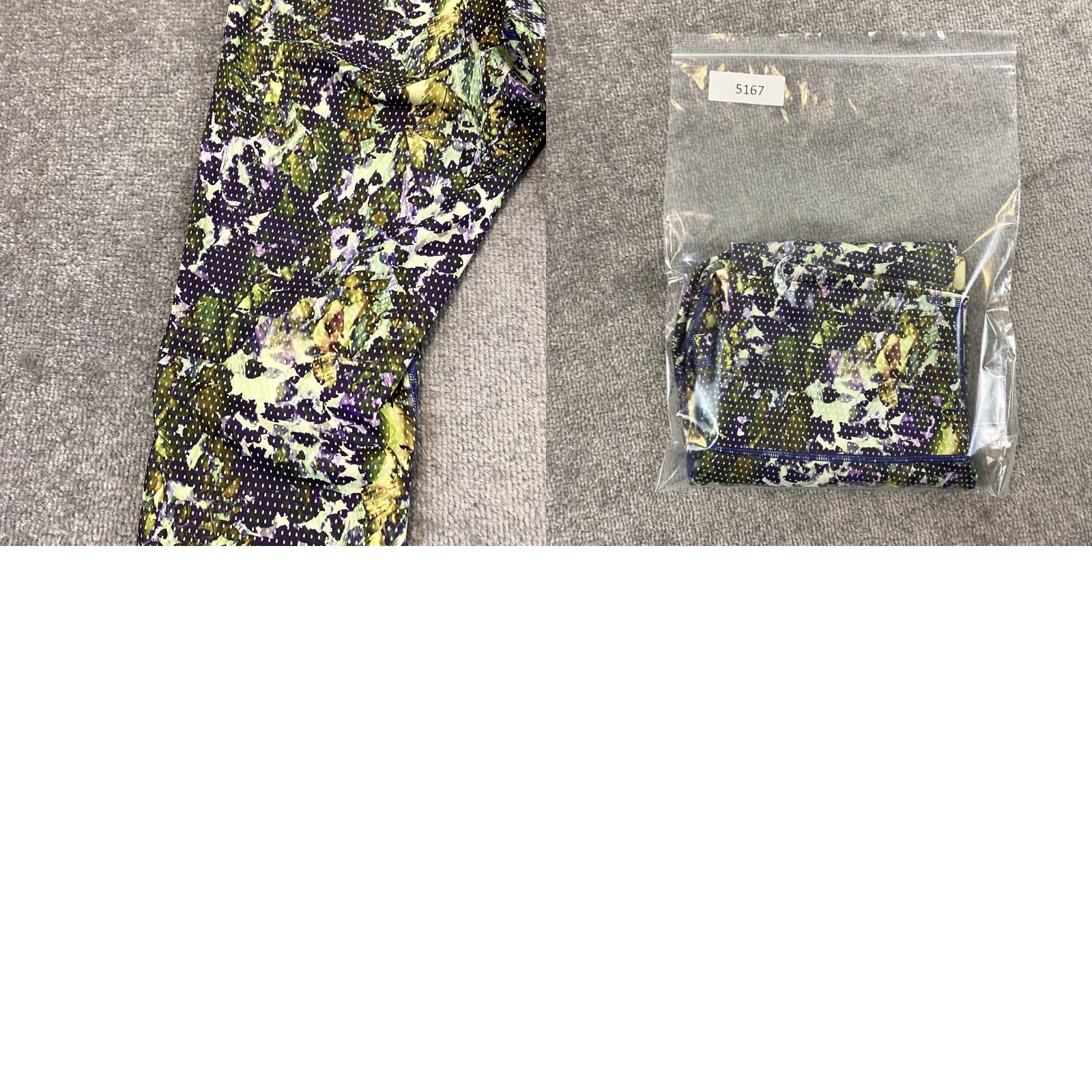 Lululemon Lululemon Leggings Women 8 Wunder Under Roll Down Waistband Crop 20" Floral High Size 30" / US 8 / IT 44 - 9 Thumbnail