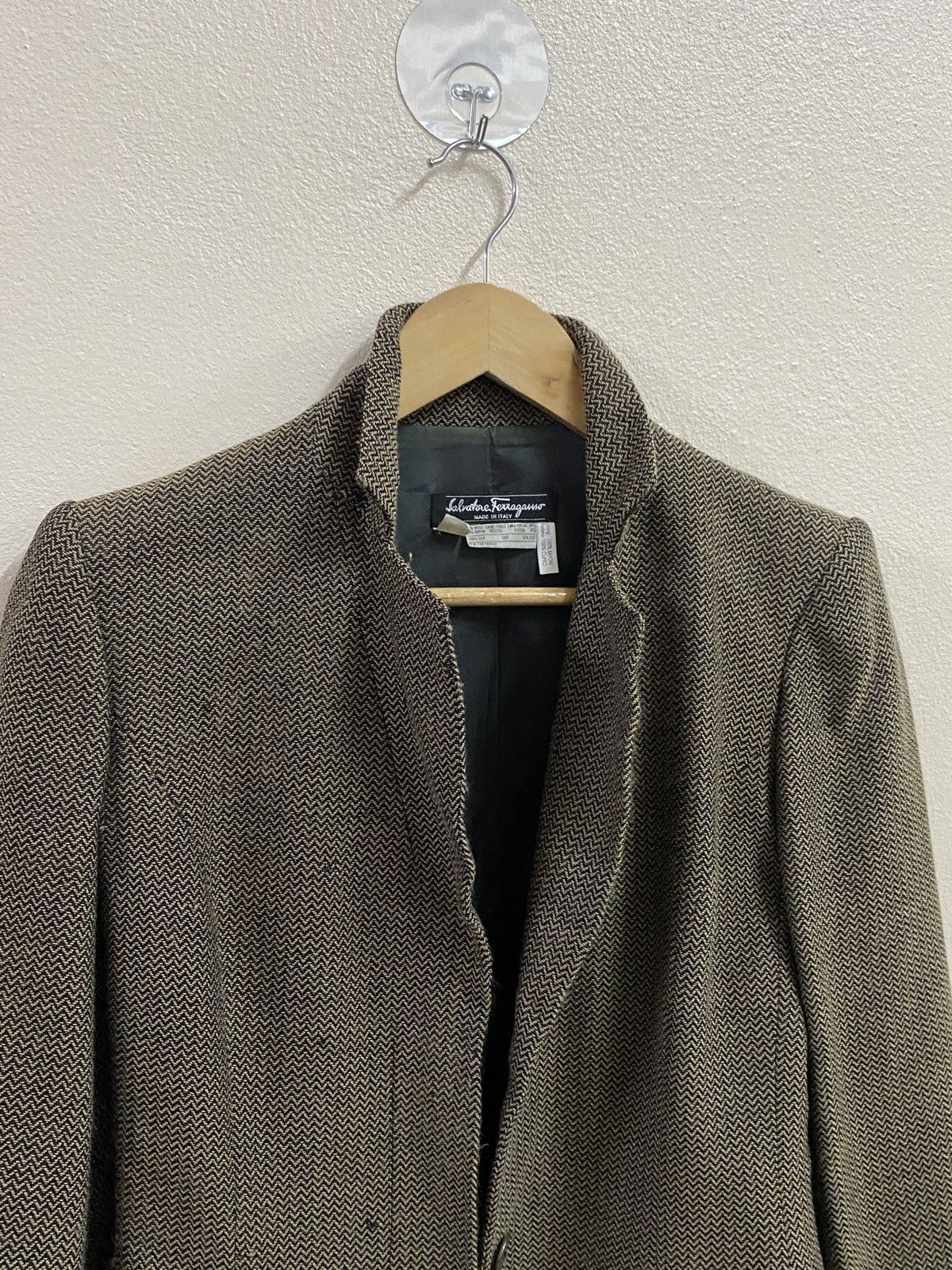 Salvatore Ferragamo Salvatore Ferragamo Wool Coat Jacket Size M / US 6-8 / IT 42-44 - 2 Thumbnail