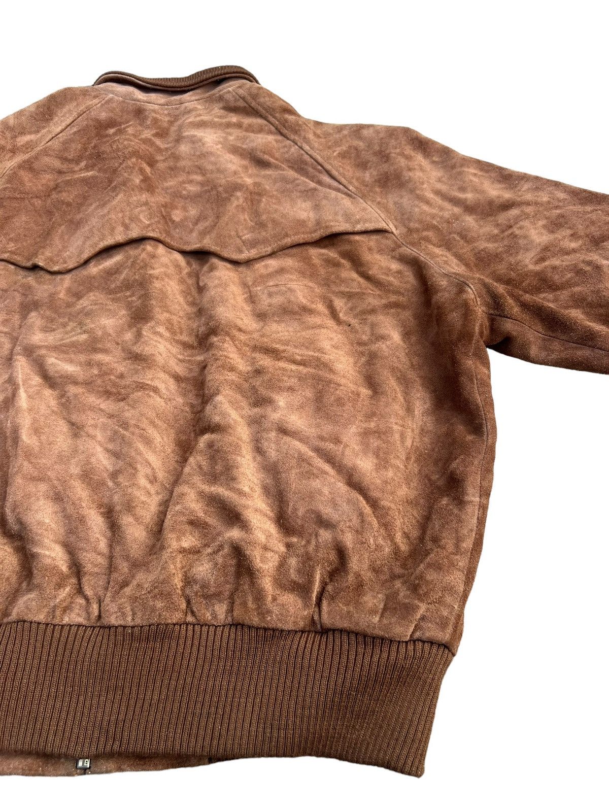 Polo Ralph Lauren VTG 90s Polo Ralph Lauren Patina Suede Leather Bomber Jacket Size US M / EU 48-50 / 2 - 21 Thumbnail