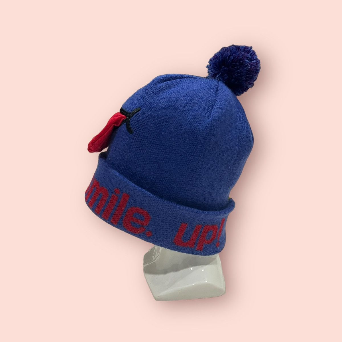Hysteric Glamour × Japanese Brand VINTAGE UP SMILE JAPAN BEANIE Size ONE SIZE - 18 Thumbnail