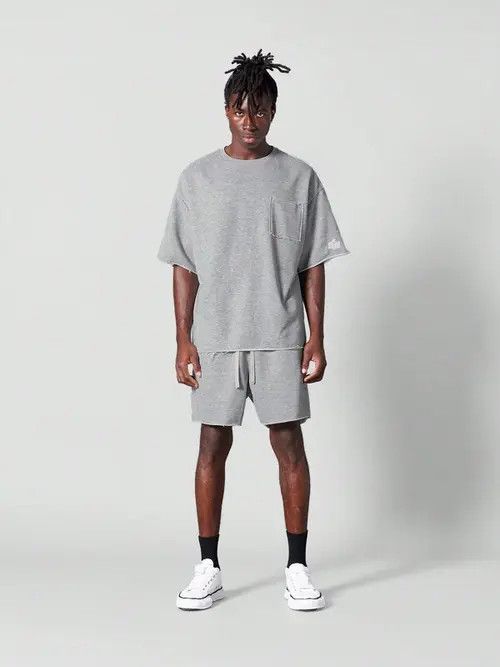Jean Ripped Edge Raw Y2k Shorts drill Size US 32 / EU 48 - 4 Thumbnail