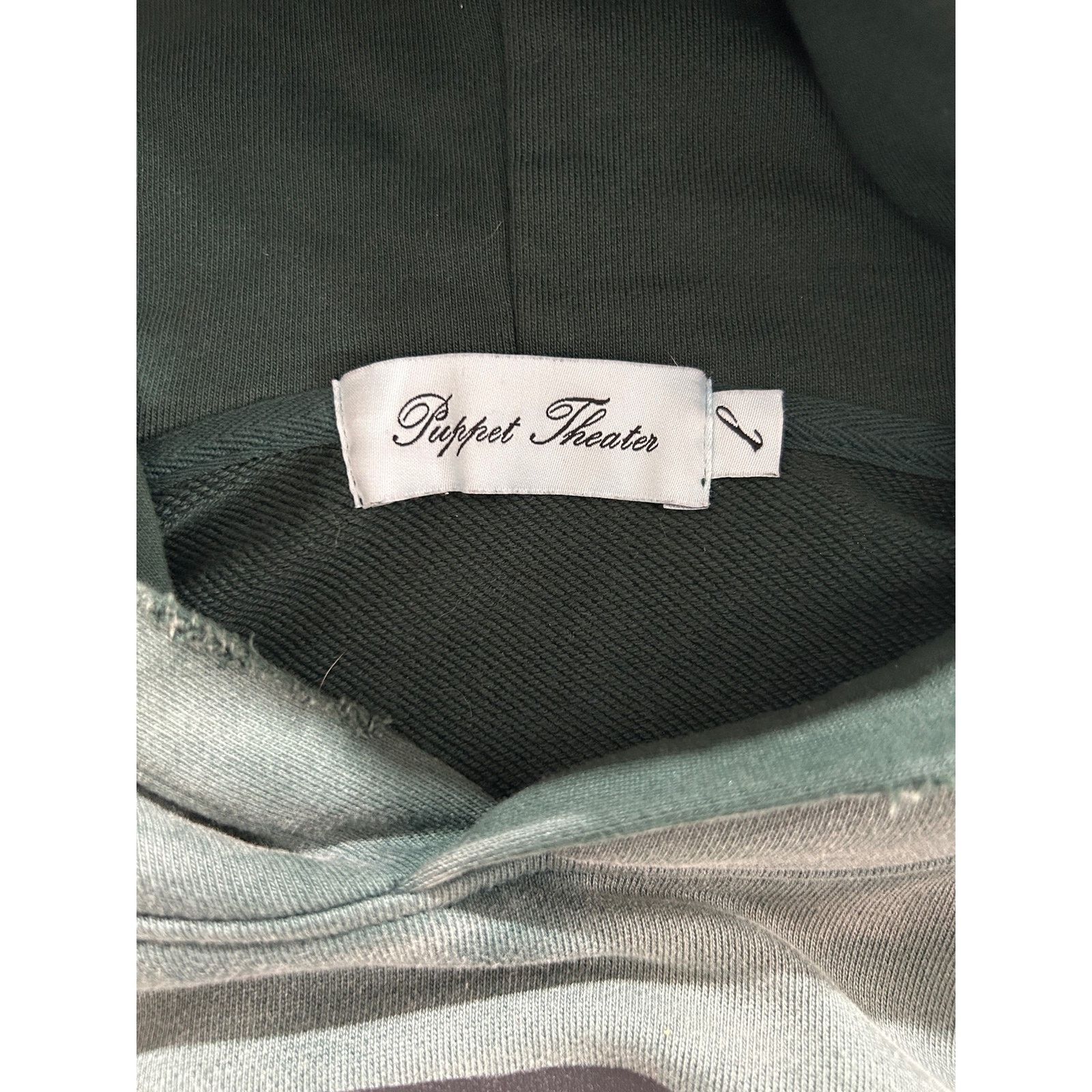Other PUPPET THEATER NUDIE MAG HOODIE GREEN SIZE LARGE PREOWNED Size US L / EU 52-54 / 3 - 5 Thumbnail