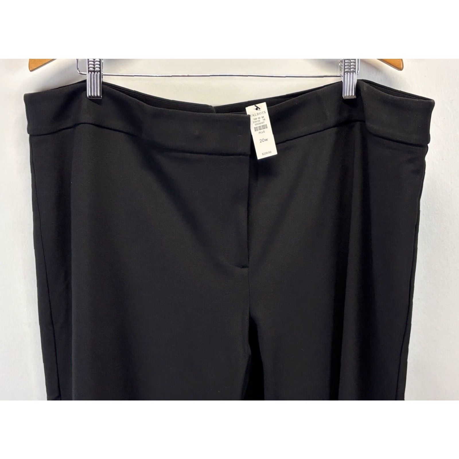Talbots Talbots Knit Pants Women 20W Plus Size Black Dress Slacks Career Size 42" / US 20 - 2 Thumbnail