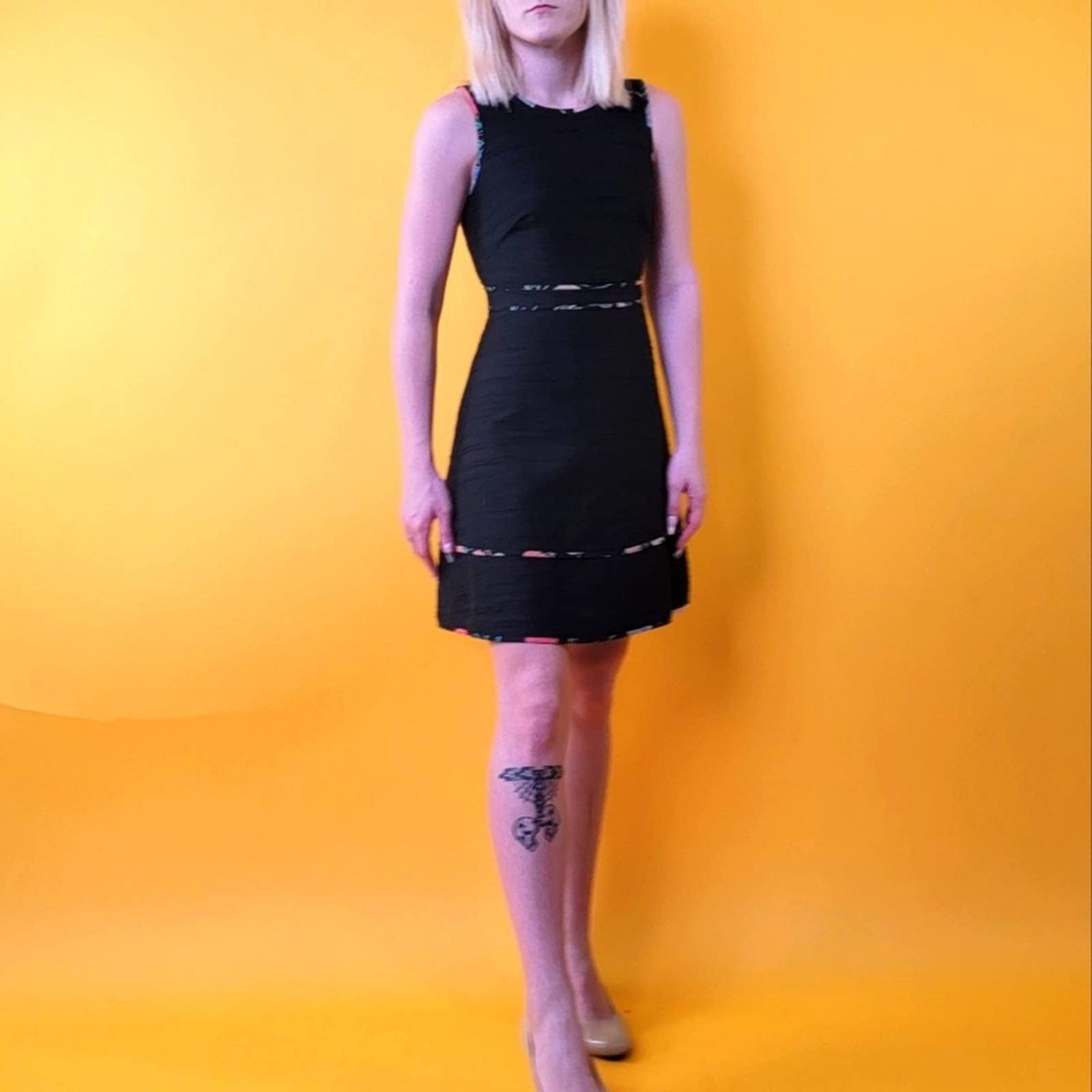 Kate Spade Kate Spade New York Blossom Trim Tweed Dress 0,2,4,6 Size M / US 6-8 / IT 42-44 - 2 Thumbnail