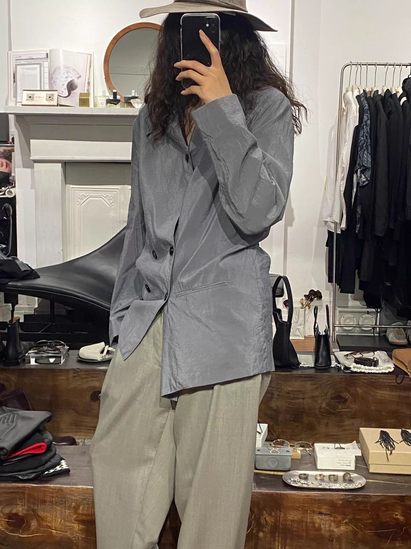 Lemaire Lemaire Dry Silk Suit XS 70-75cm Loose Size XS / US 0-2 / IT 36-38 - 8 Thumbnail