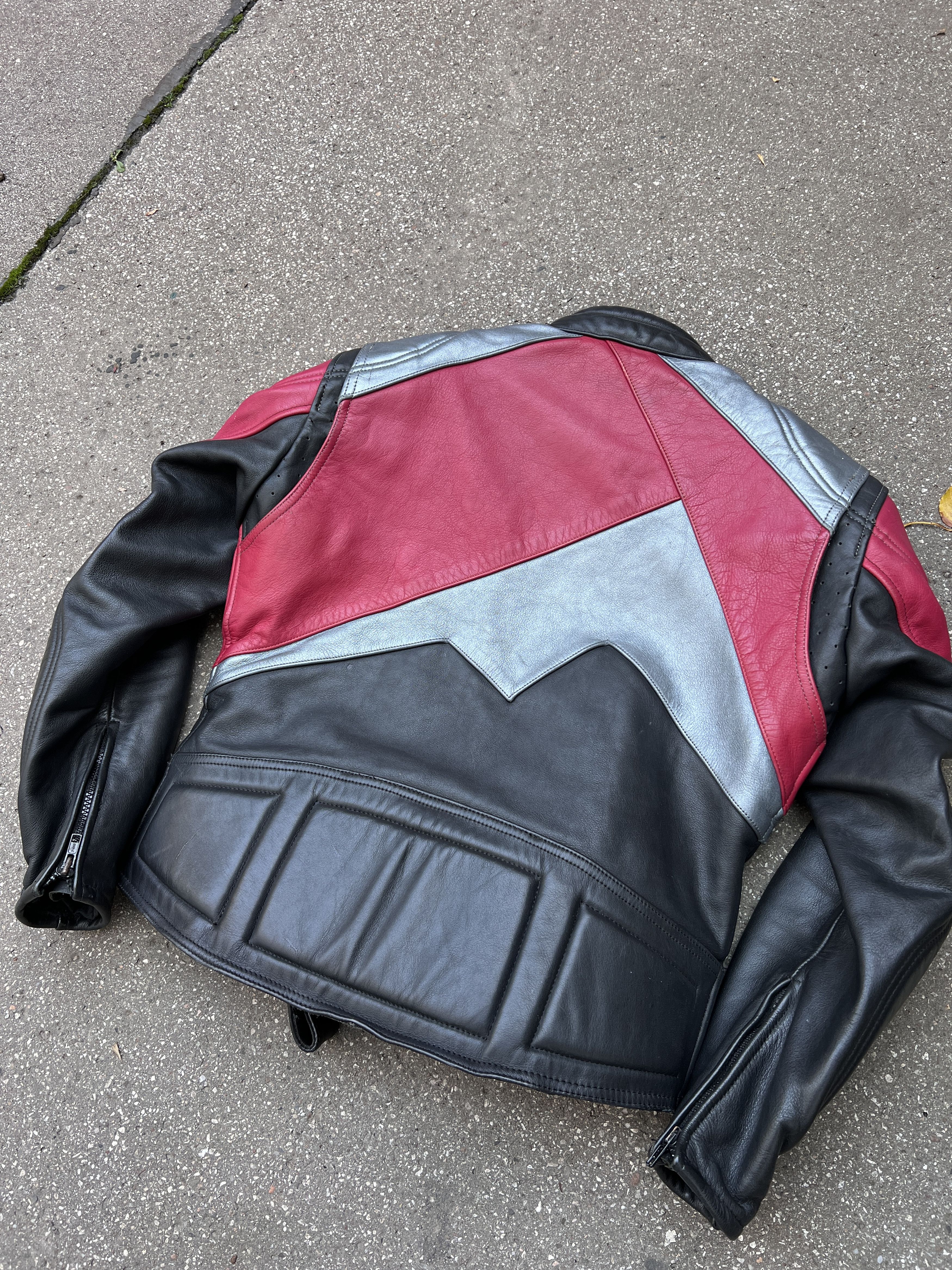 Le Grande Bleu (L.G.B.) Yohji Yamamoto Rick Owens Style Nascar Racing Leather Jacket Size US XS / EU 42 / 0 - 14 Thumbnail