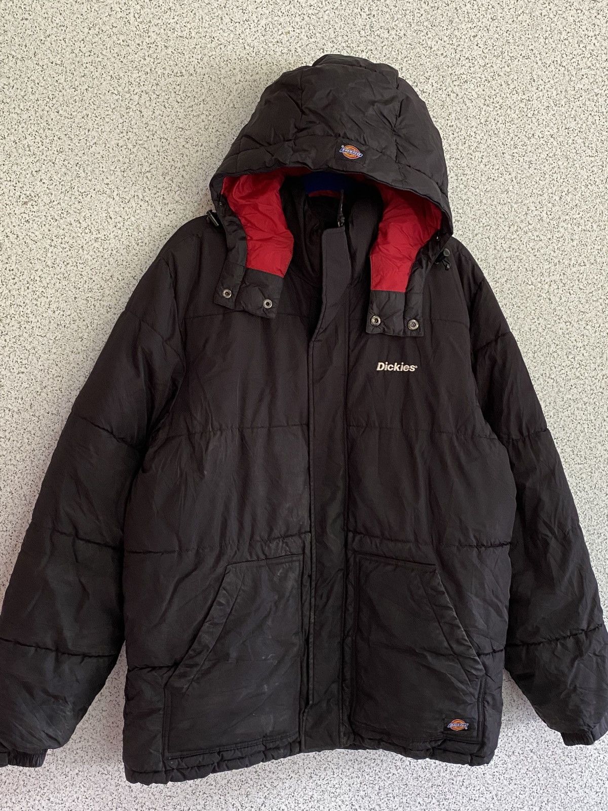 Dickies VTG Dickies Black Puffer Jacket – Essential Winter Size US XL / EU 56 / 4 - 3 Thumbnail