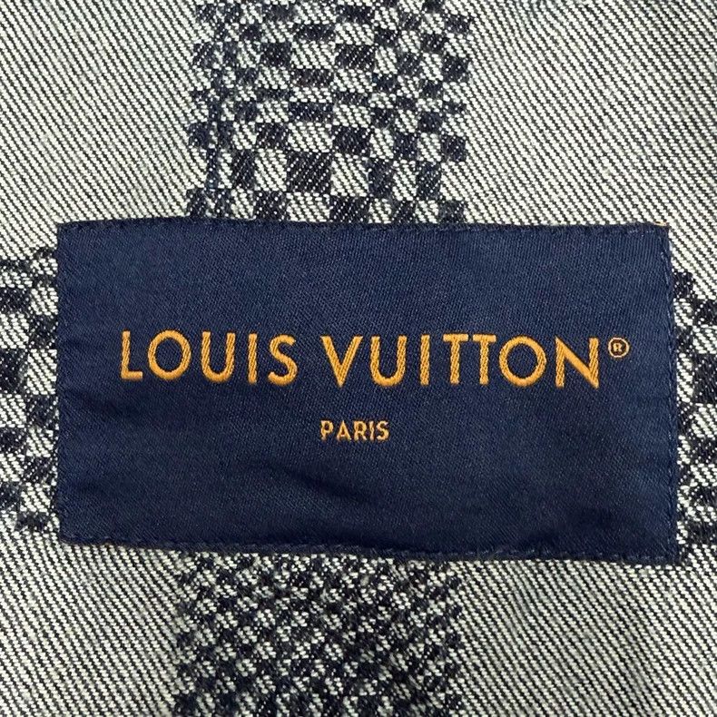 Louis Vuitton Louis Vuitton Checkerboard single-breasted casual denim ja Size US M / EU 48-50 / 2 - 6 Thumbnail