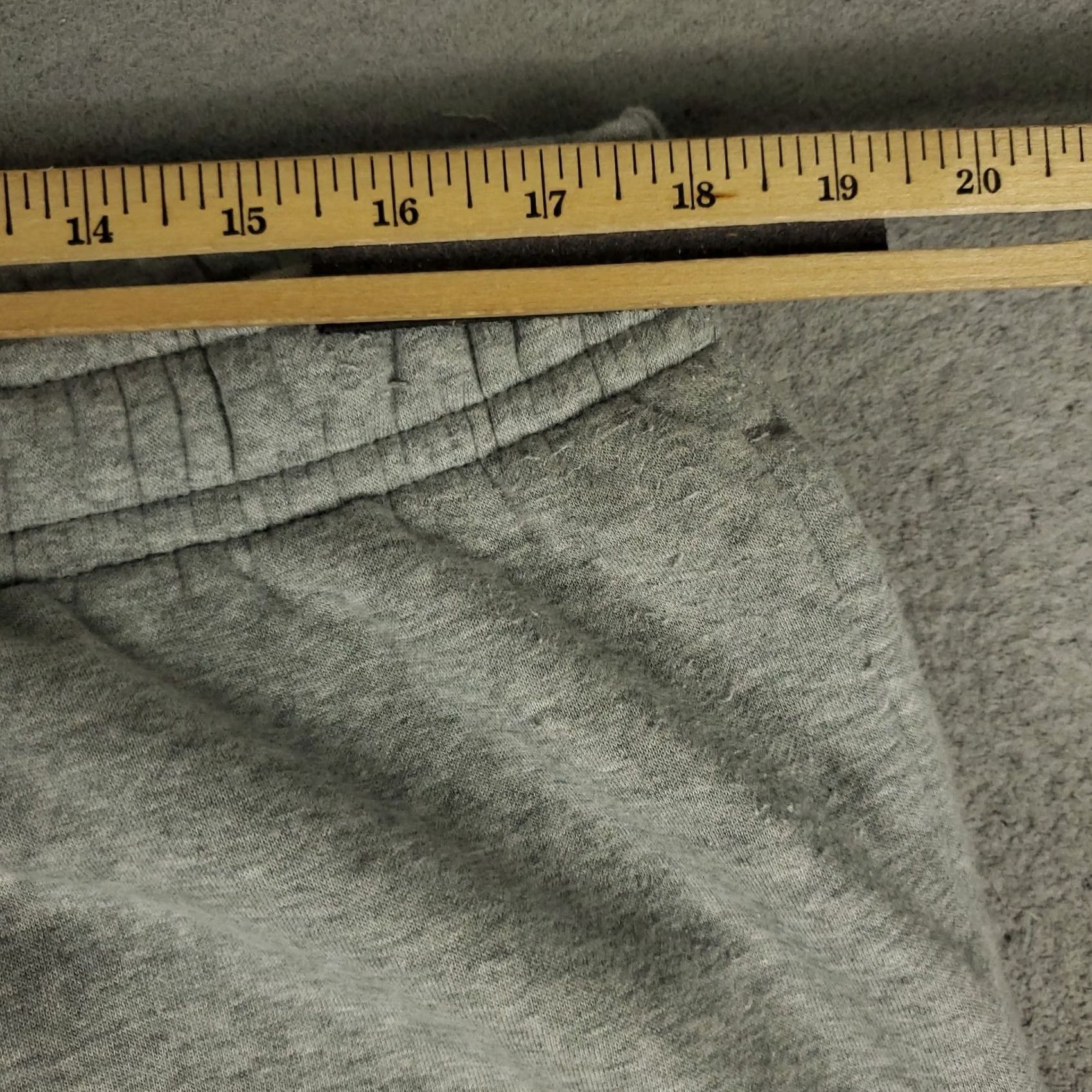 Nike Nike Pants Mens 2XL Gray Swoosh Track Joggers Sweatpants Size US 39 - 3 Thumbnail