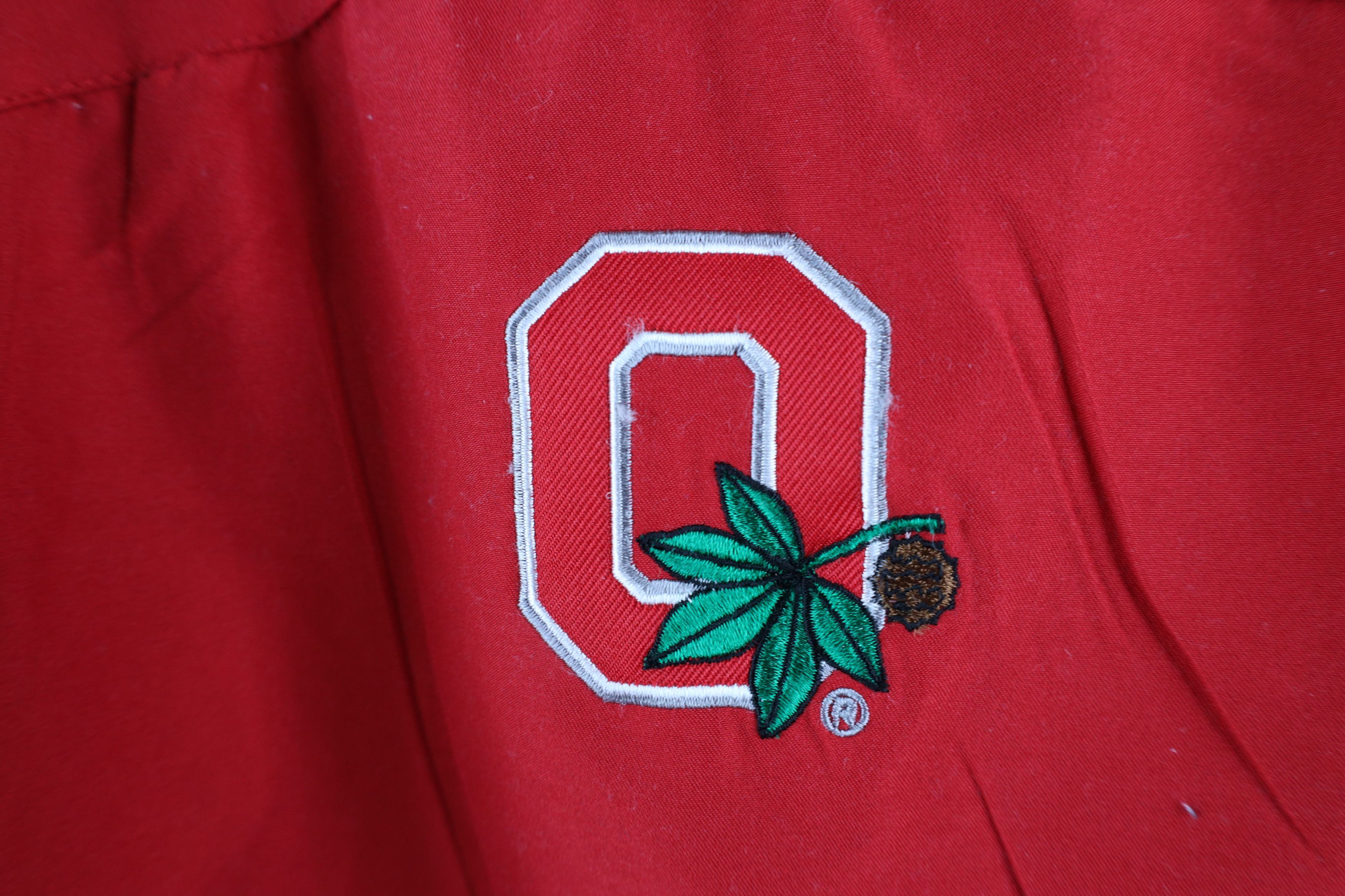 Vintage Vintage State University Short Sleeve Half Zip Jacket Red Size US XL / EU 56 / 4 - 10 Thumbnail