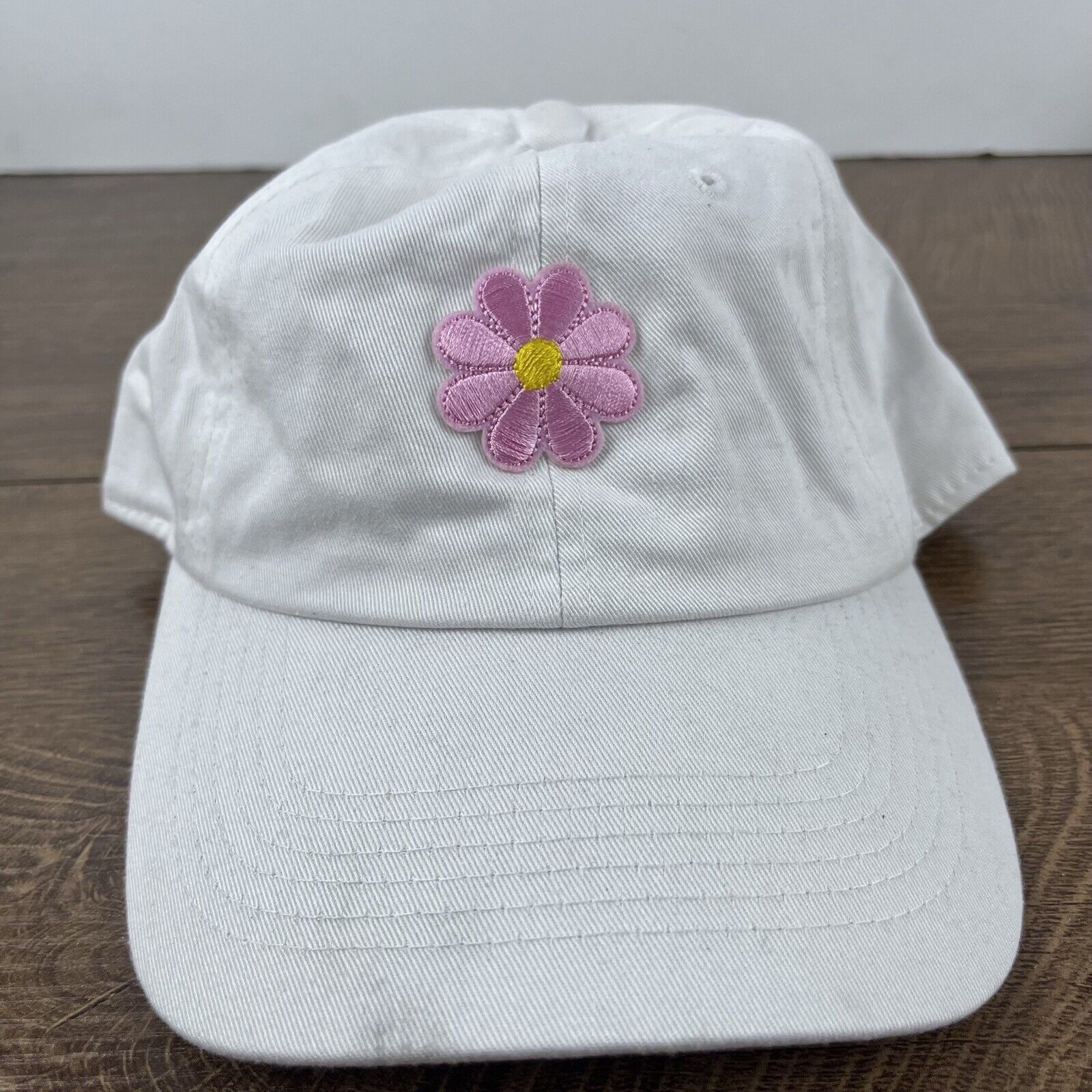 Other Pink Flower Hat Sunflower Adjustable Hat White Adjustable Ha Size ONE SIZE - 5 Thumbnail