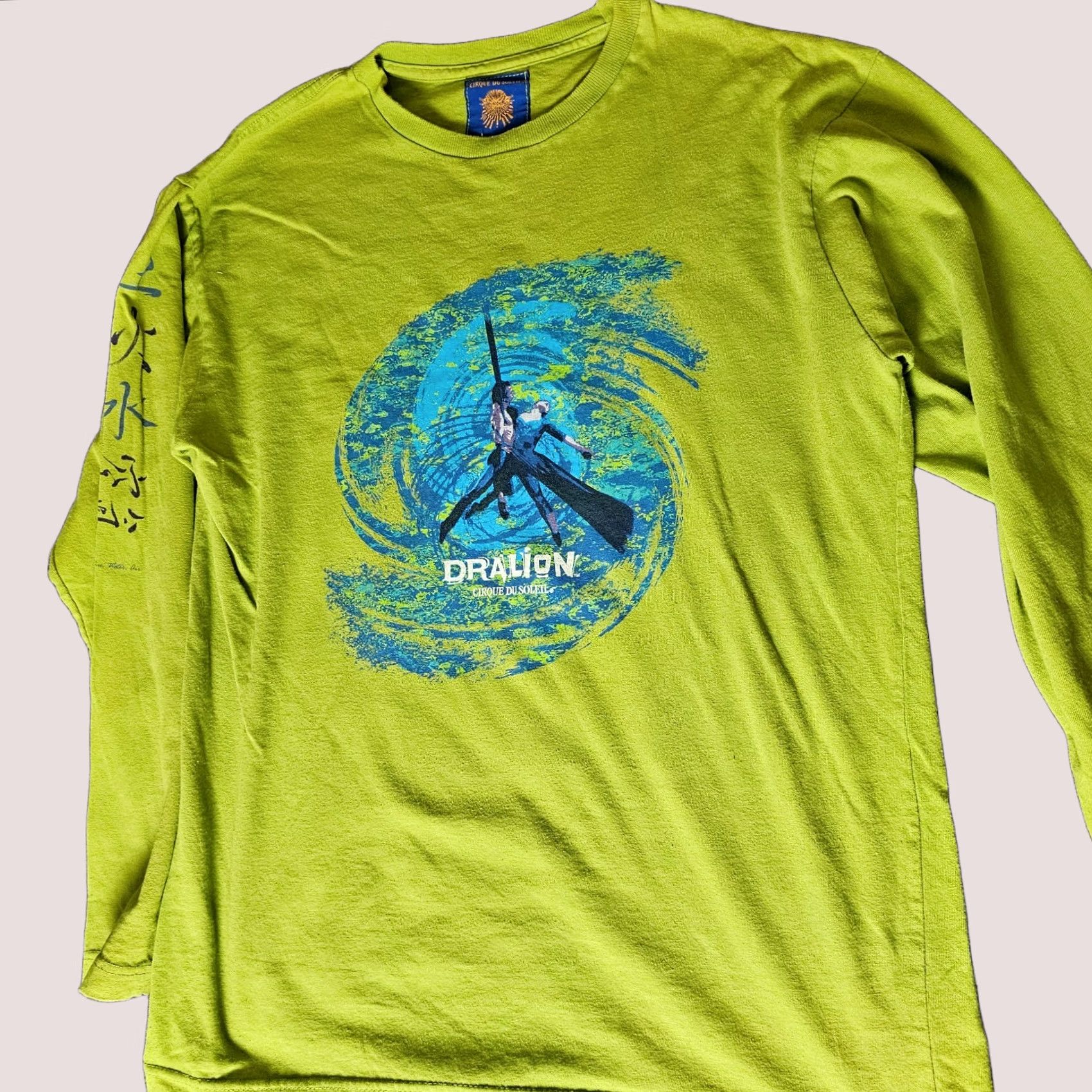 Vintage VINTAGE Cirque du Soleil Dralion Long Sleeve Graphic T-Shirt S/M Canada Unisex Adults Mens Womens Cirque Du Soleil Shirt Green 2000s Size US S / EU 44-46 / 1 - 1 Thumbnail