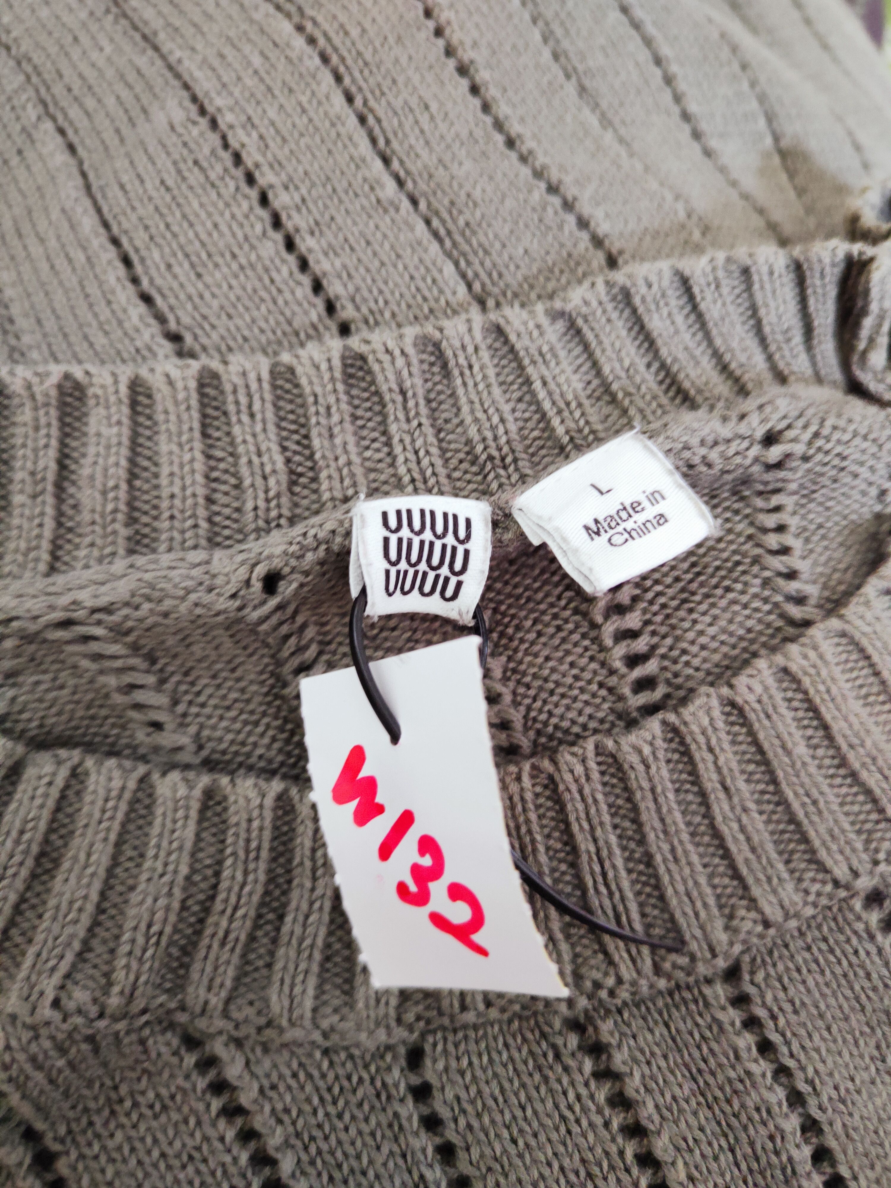 Japanese Brand Uniqlo X Undercover Dark Green Knitwear Sweatshirts #W132 Size US L / EU 52-54 / 3 - 12 Thumbnail