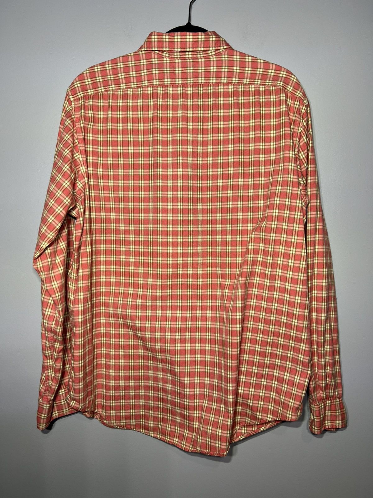 Polo Ralph Lauren Polo Ralph Lauren Shirt Mens Sz L Pink Plaid Soft Flannel Size US L / EU 52-54 / 3 - 4 Thumbnail