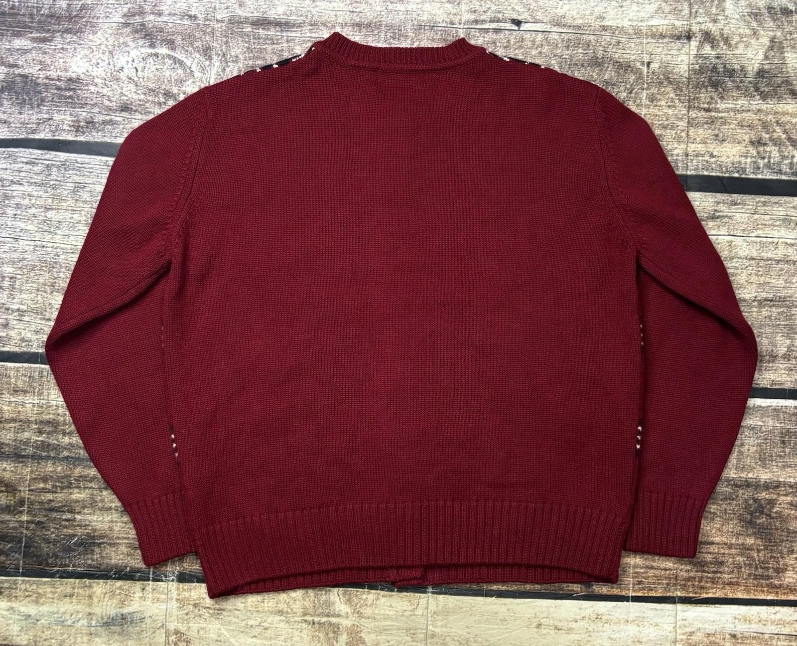 Burberry VTG Burberry Cardigan Sweater Womens 44 M Wool Blend Spain Size M / US 6-8 / IT 42-44 - 3 Thumbnail