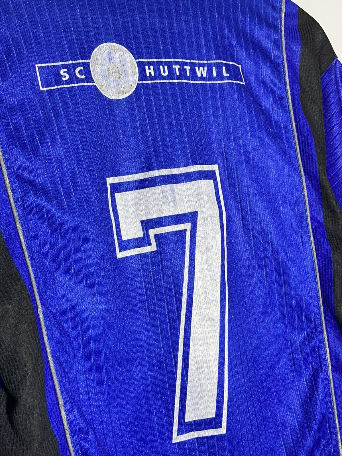 Reebok × Vintage Huttwil Reebok Vintage 90’s Centre Logo Y2k Football Shirt Size US M / EU 48-50 / 2 - 7 Thumbnail