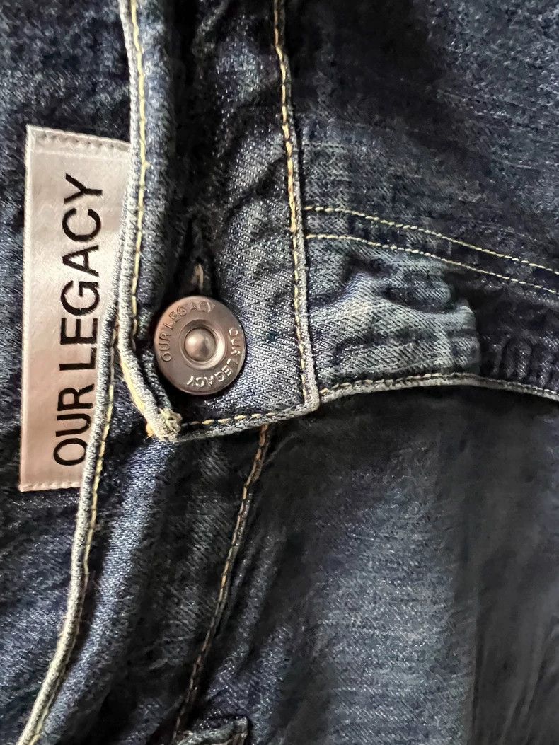 Our Legacy Our Legacy Loose high waist vintage rubber ripped water-wa Size US 31 - 5 Thumbnail