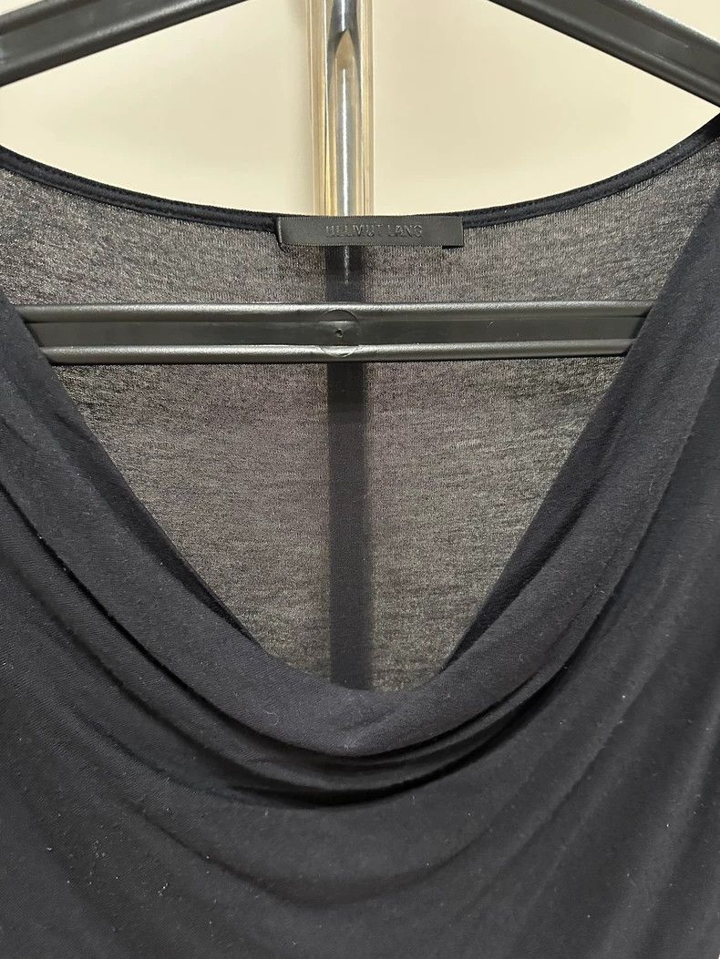 Helmut Lang HELMUT LANG Black sleeveless undergarment Size XS / US 0-2 / IT 36-38 - 2 Thumbnail
