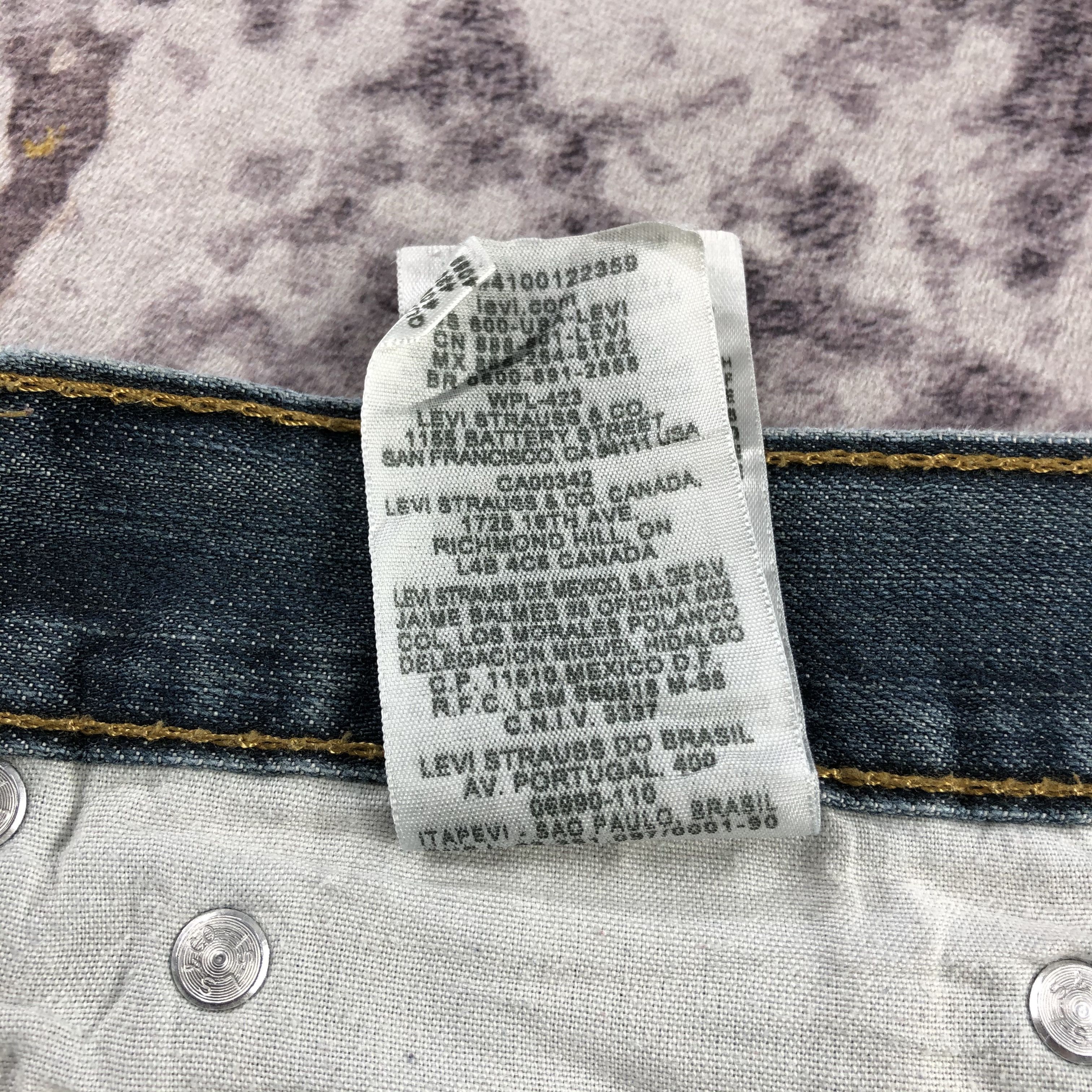 Levi's × Vintage Vintage Blue Wash Levis 521 Jeans-JM2867 Size US 33 - 14 Thumbnail