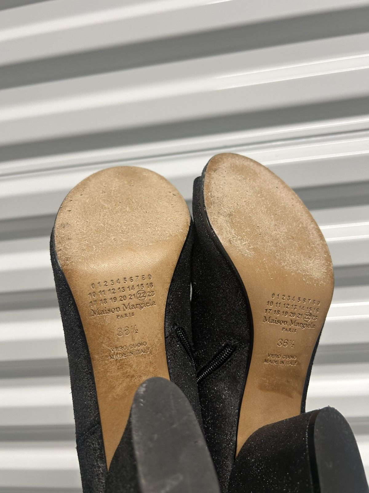Maison Margiela Maison margiela Open Toes Glitter Heels Size US 6.5 / IT 36.5 - 7 Thumbnail