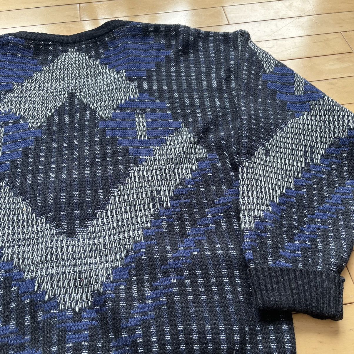 Vintage Vintage blue cardigan Size US L / EU 52-54 / 3 - 5 Thumbnail