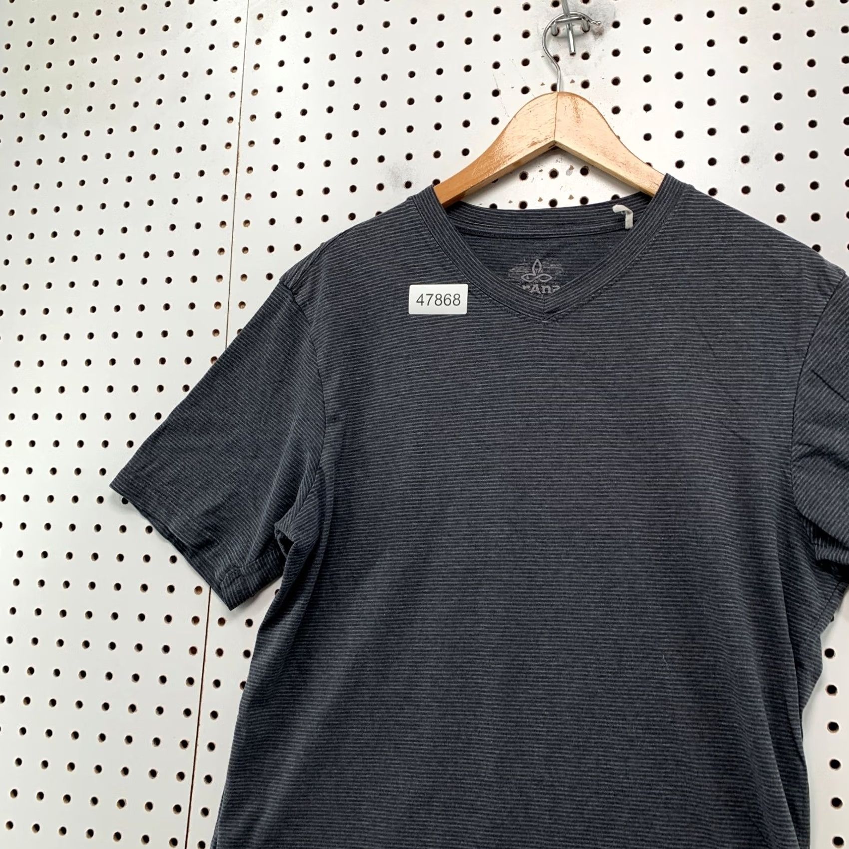 Prana Prana Active T Shirt Mens MT Medium Tall Gray Short Sleeve Outdoor Hike Size US M / EU 48-50 / 2 - 6 Thumbnail