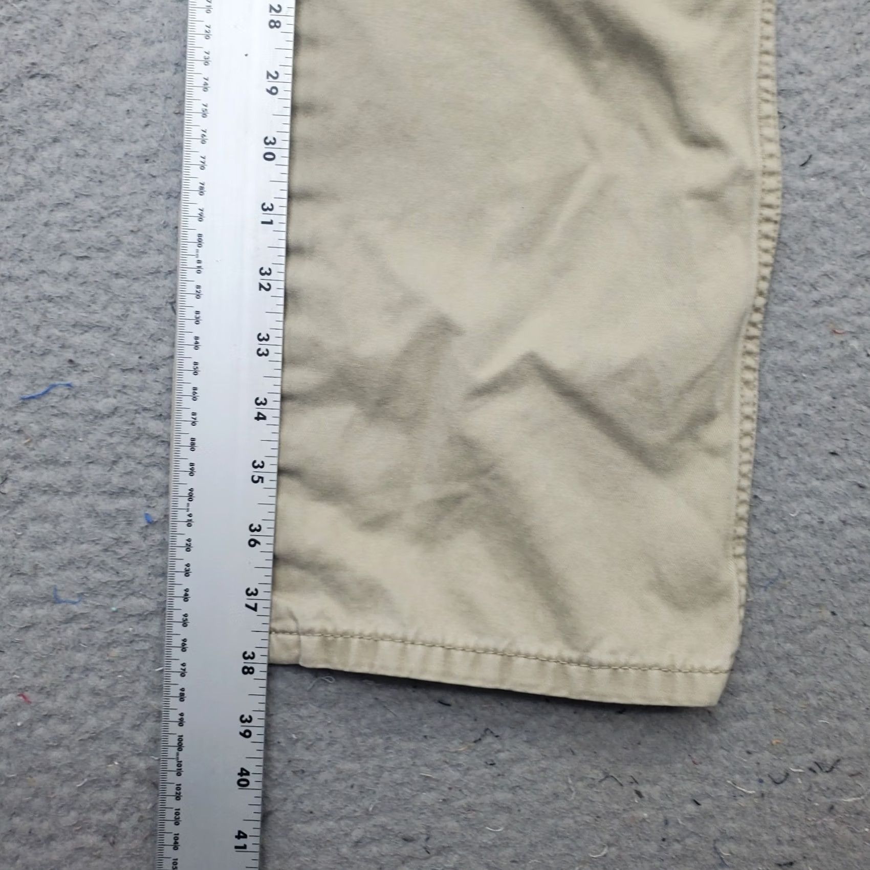 Levi's Levi's 559 Jeans Mens 36x30 Tan Denim Stretch Straight Fit White Tab Streetwear Shirt Size US 36 / EU 52 - 6 Thumbnail