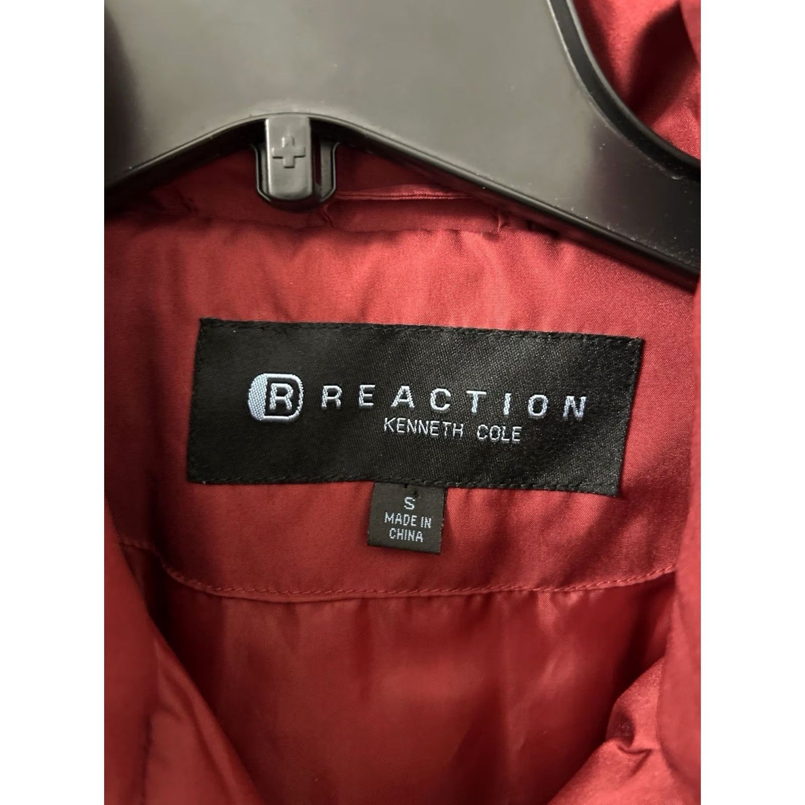 Kenneth Cole Kenneth Cole Reaction Down Puffer Jacket Womens Small Red Quilted Full Zip Coat Size S / US 4 / IT 40 - 4 Thumbnail