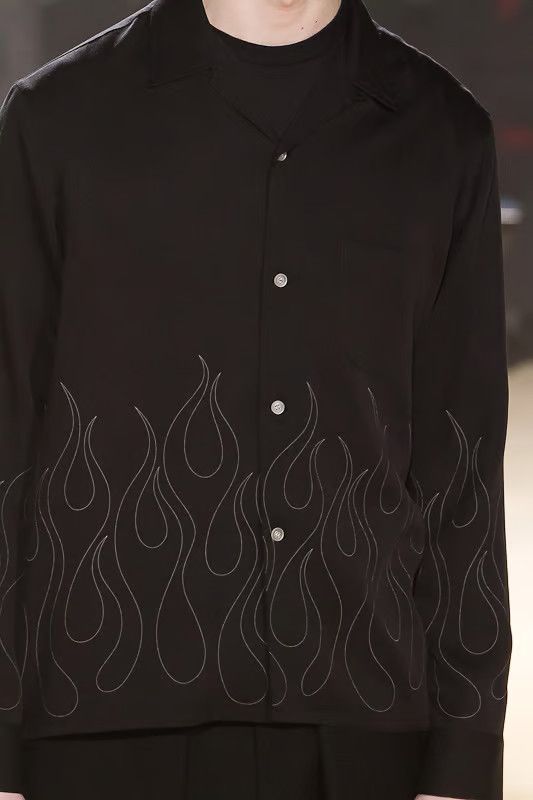 Lad Musician Lad Musician AW12 Flames Cardigan Black Size US S / EU 44-46 / 1 - 10 Thumbnail