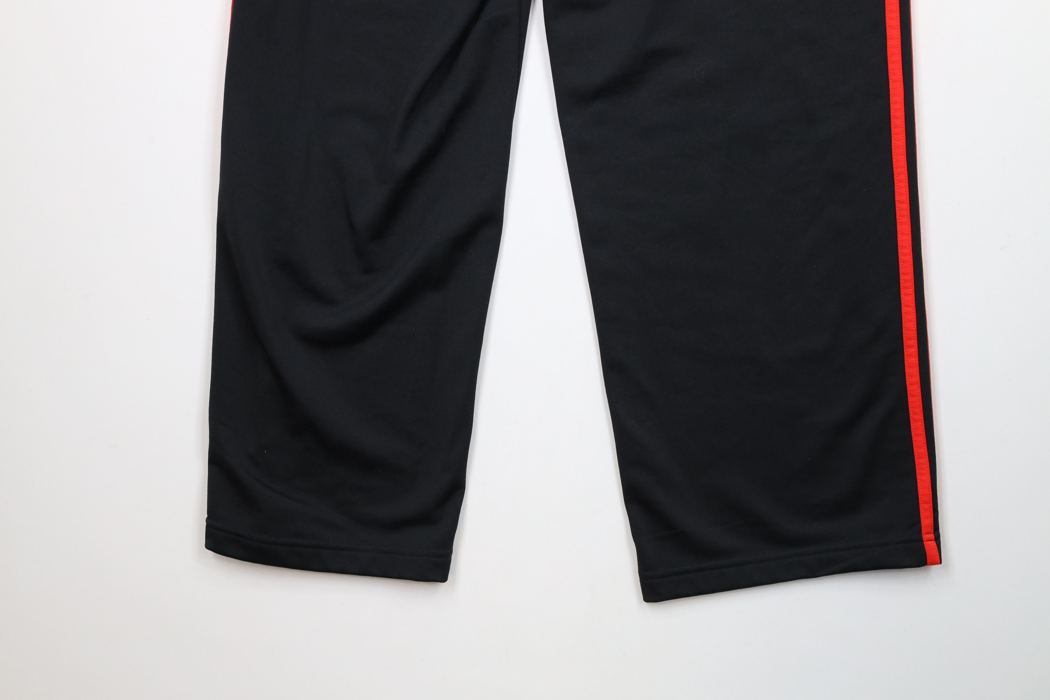 Adidas × Vintage Vintage Adidas Spell Striped Wide Leg Sweatpants Pants Black Size US 34 / EU 50 - 12 Thumbnail