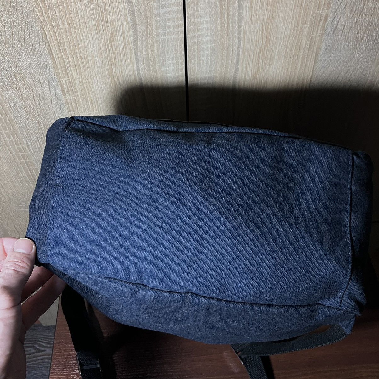 Jean Paul Gaultier JEAN PAUL GAULTIER Navy Blue Cotton Backpack City/Travel Bag Size ONE SIZE - 8 Thumbnail