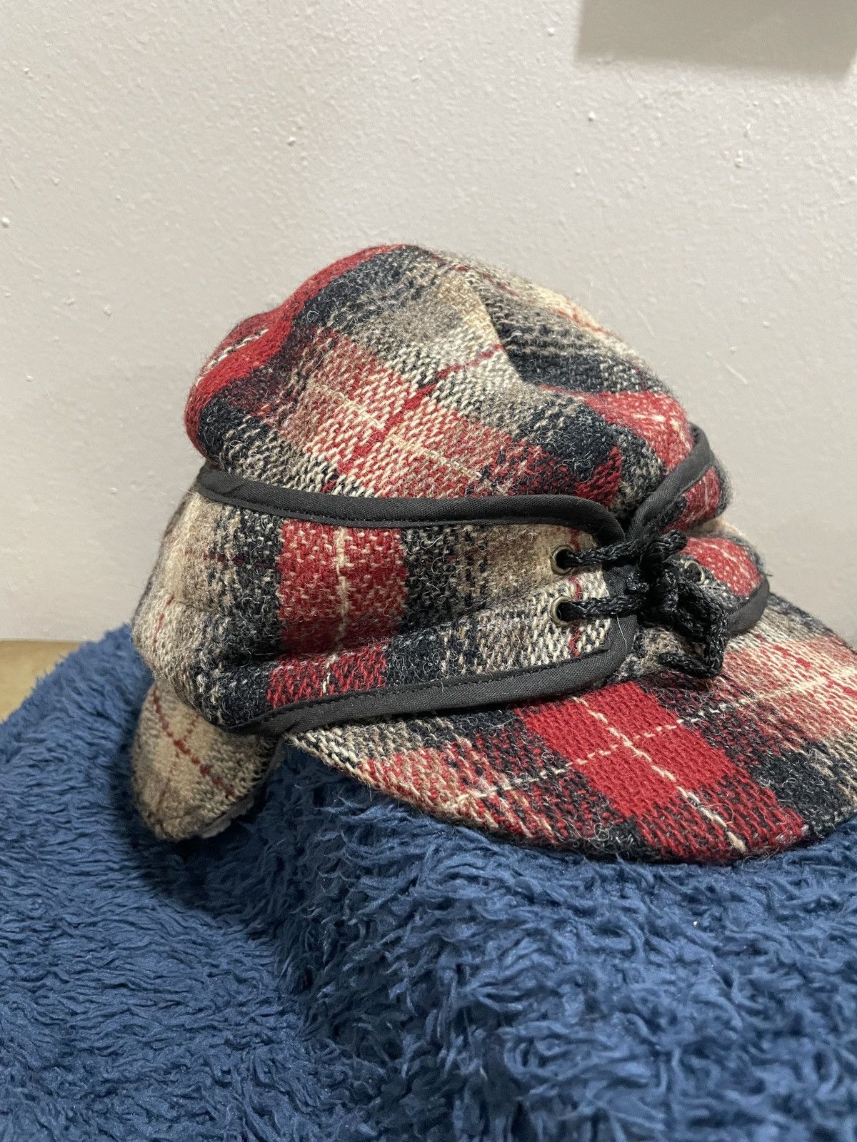 Vintage × Woolrich Woolen Mills Vintage Woolrich Flannel Plaids Outdoor trapper Hunting USA Size ONE SIZE - 3 Thumbnail