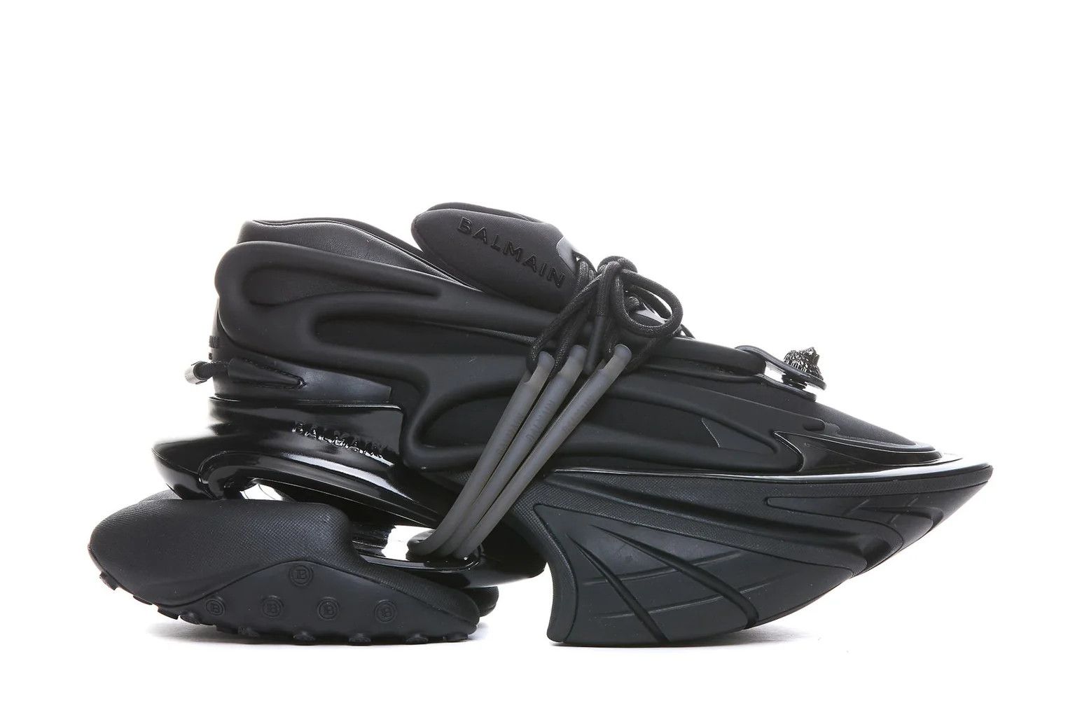 o1srvl11e0524 Unicorn Sneakers in Black