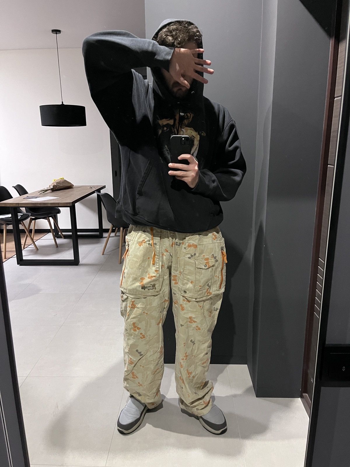 Camp David y2k Floral Camouflage Wide Cargo Japanese Camp David Pants Size US 36 / EU 52 - 2 Thumbnail