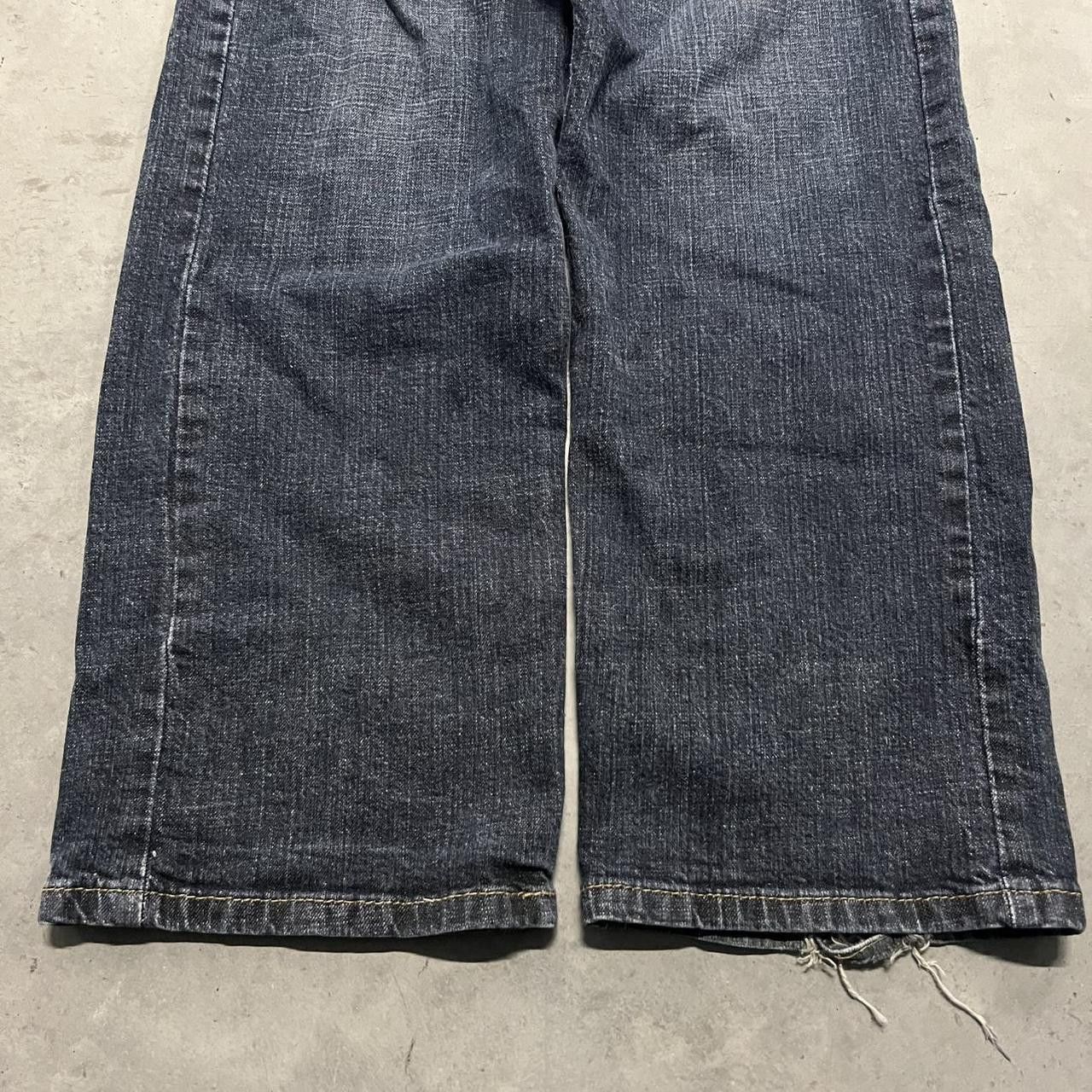 Levi's Vintage Y2K/2000s Dark wash Levis Straight Leg skater Jeans! Size US 38 / EU 54 - 4 Thumbnail