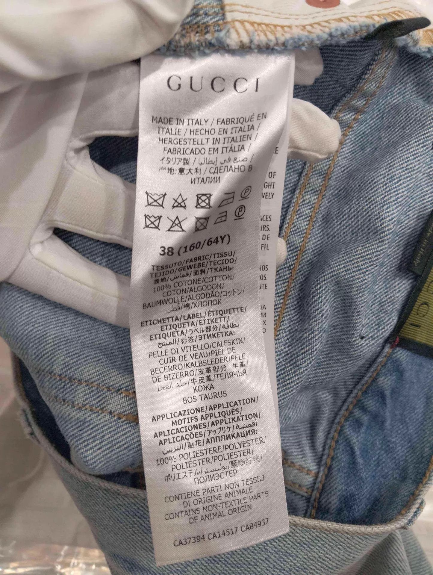 Gucci Gucci x Doraemon Printed Denim Skirt 38 95 New Size 26" / US 2 / IT 38 - 4 Thumbnail