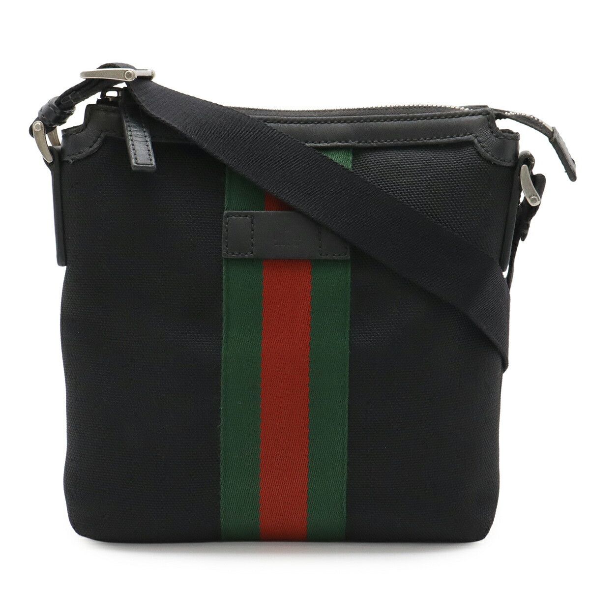 Gucci Gucci Gucci Nylon Canvas Shoulder Bag Textile Shoulder Bag 631195 DUTY FREE for USA Size ONE SIZE - 1 Thumbnail