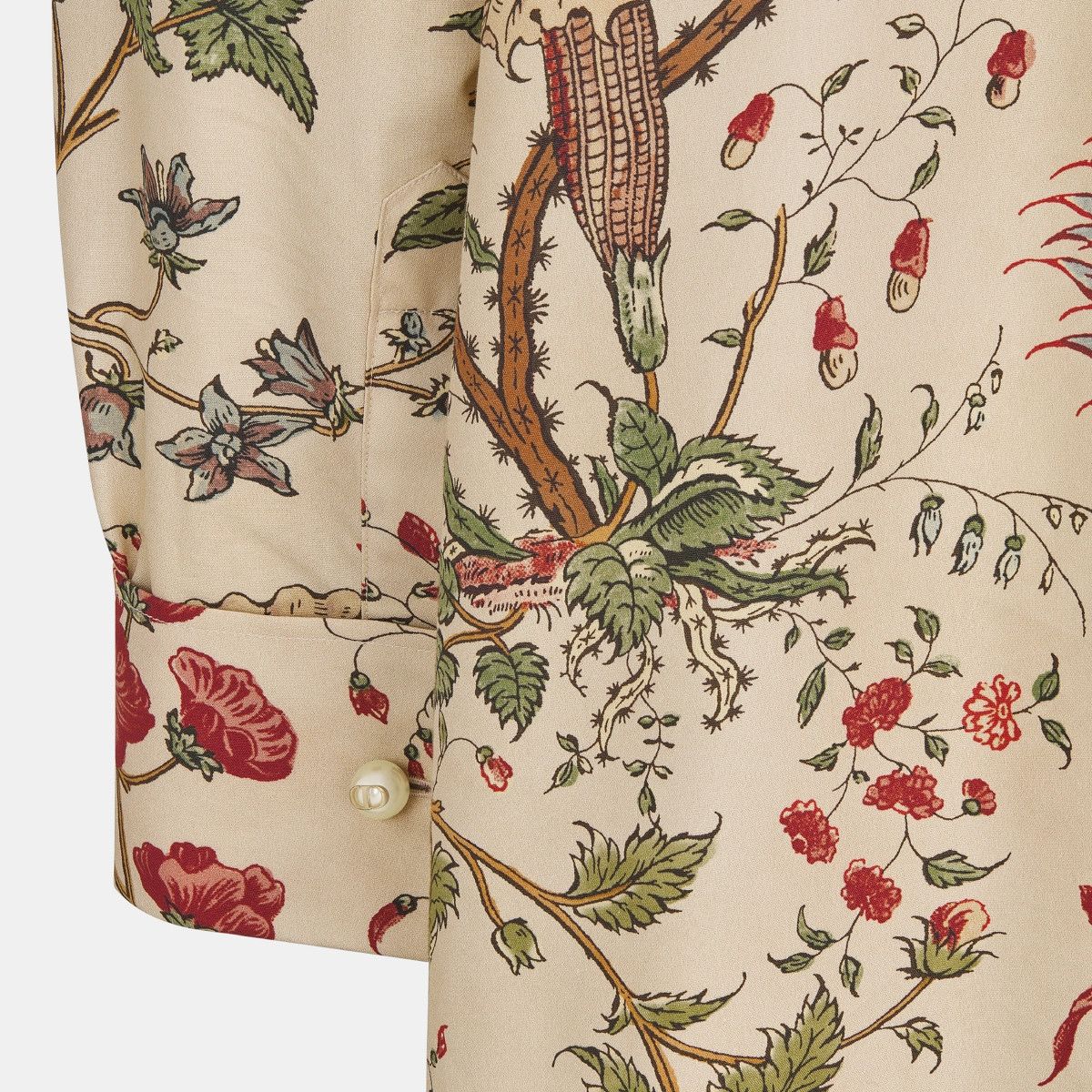 Dior o1bcso1str0225 Shirt in Beige Size M / US 6-8 / IT 42-44 - 4 Thumbnail