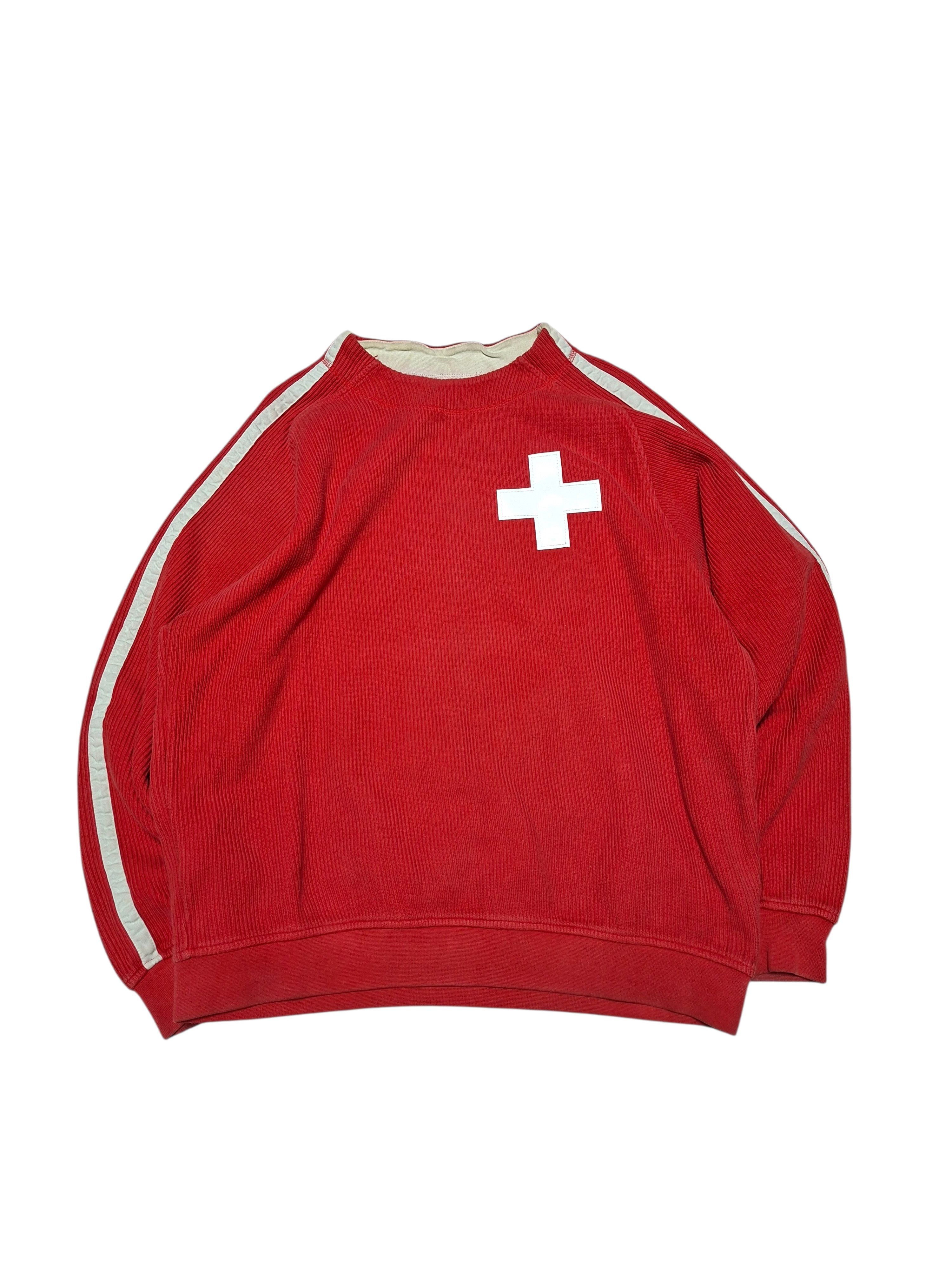 Nike SWITZERLAND NIKE VINTAGE 90S SWEATSHIRT Size US L / EU 52-54 / 3 - 1 Thumbnail