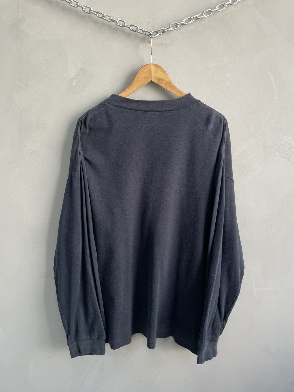 Nike Nike retro swoosh drill y2k cotton turtle neck sweatshirt Size US L / EU 52-54 / 3 - 8 Thumbnail