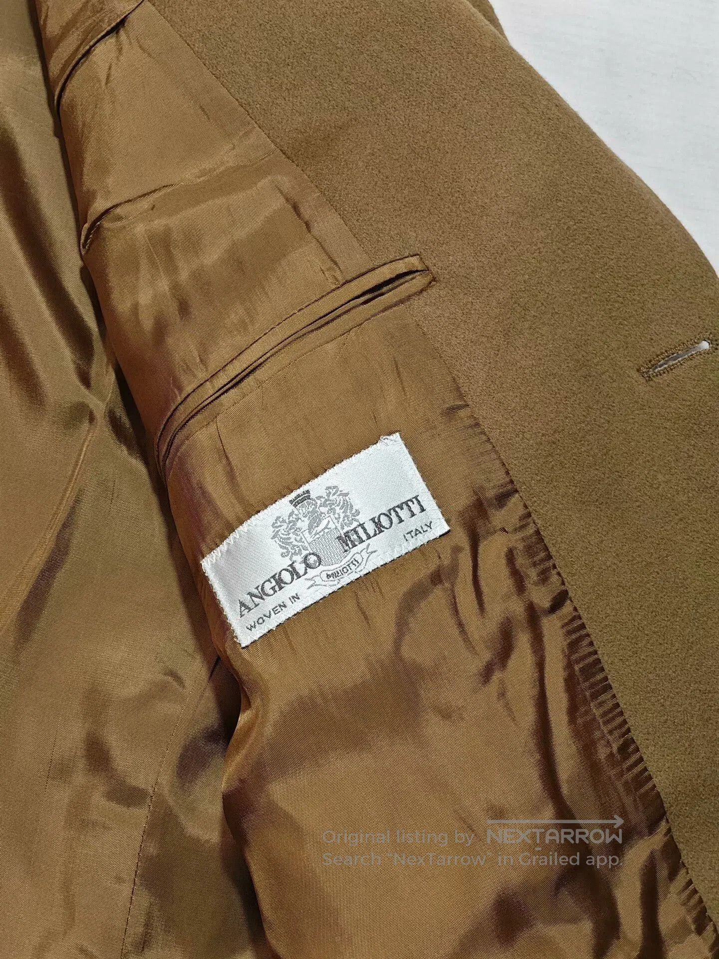 Japanese Brand Italian Wool Cashmere Blazer. Size US M / EU 48-50 / 2 - 7 Thumbnail