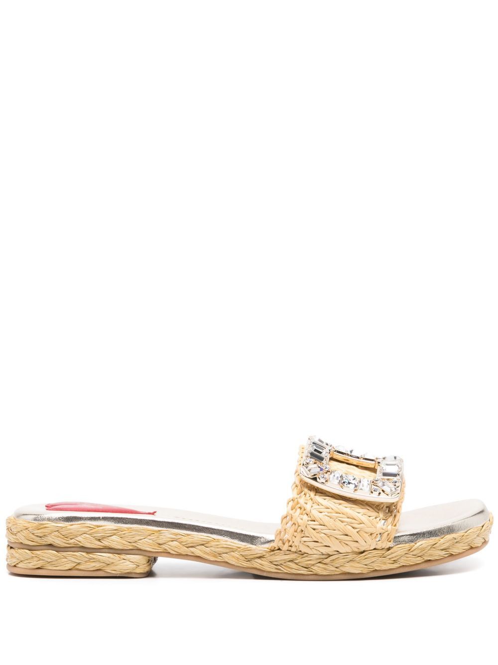 Roger Vivier STRAW SANDALS Size US 9 / IT 39 - 1 Thumbnail
