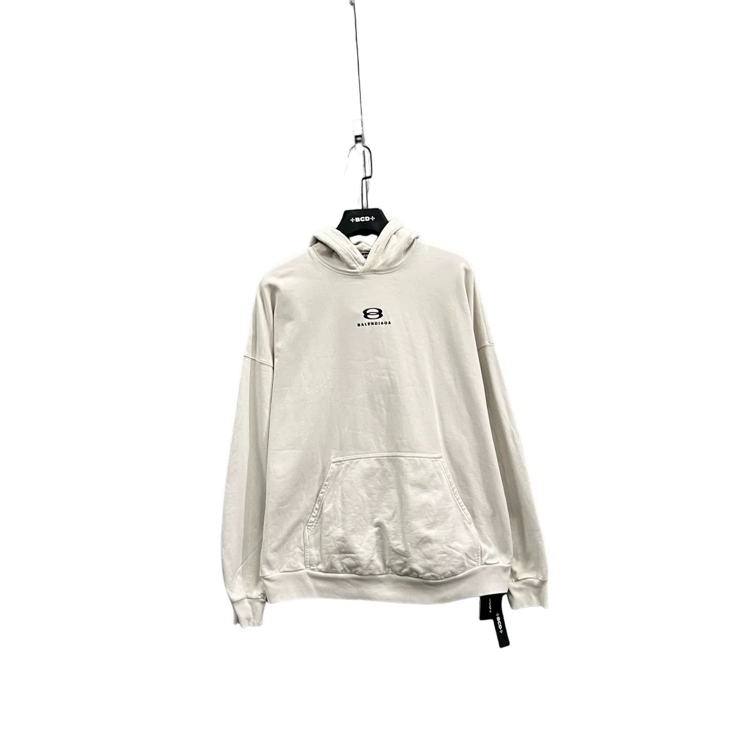 Balenciaga Balenciaga Embroidered Ring Logo Hoodie Size 1 Size US S / EU 44-46 / 1 - 1 Thumbnail