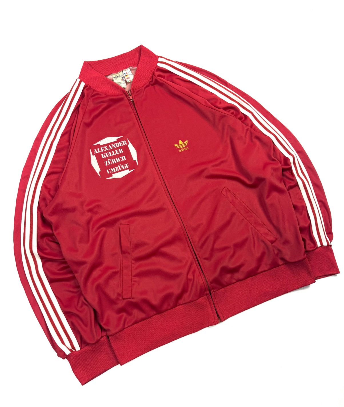 Adidas RARE 70s Adidas Ventex Archive Track Jacket France Vintage Size US L / EU 52-54 / 3 - 6 Thumbnail