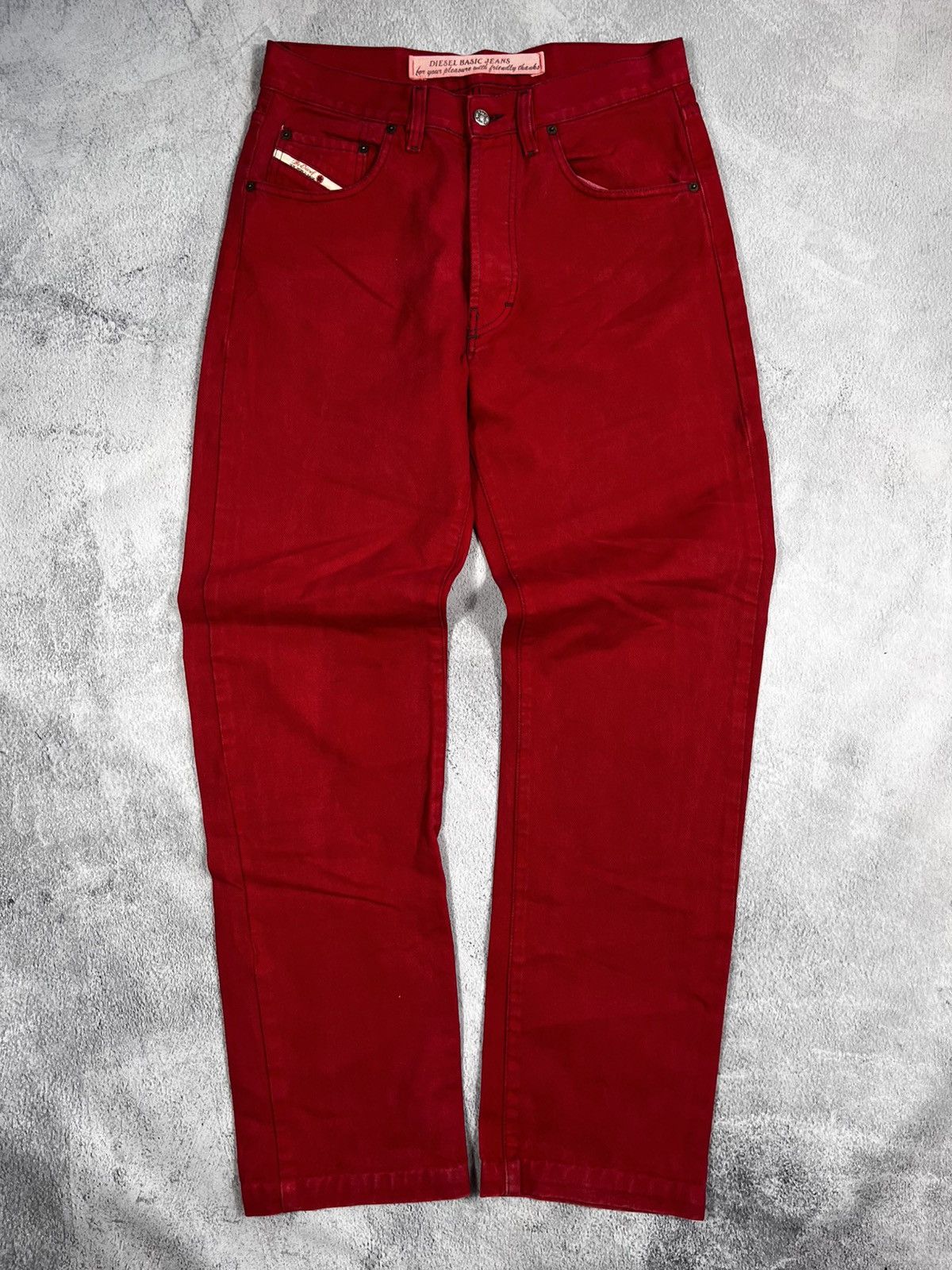 Diesel Vintage 90s Diesel washed denim jeans 00s streetwear 33 Size US 33 - 7 Thumbnail