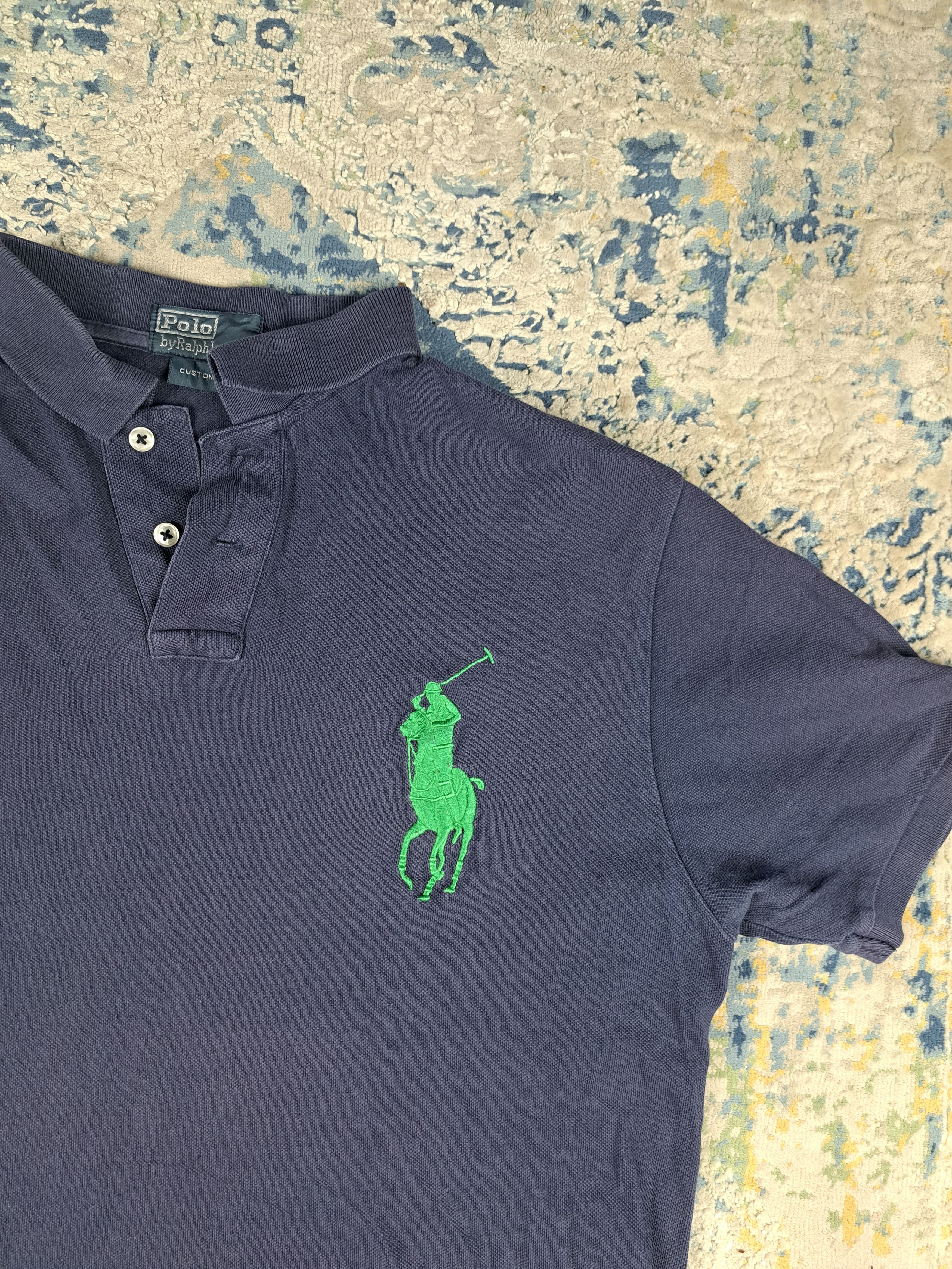 Polo Ralph Lauren Polo Ralph Lauren Big Pony "3" Polo Shirt y2k Drip Old Money Size US XL / EU 56 / 4 - 2 Thumbnail