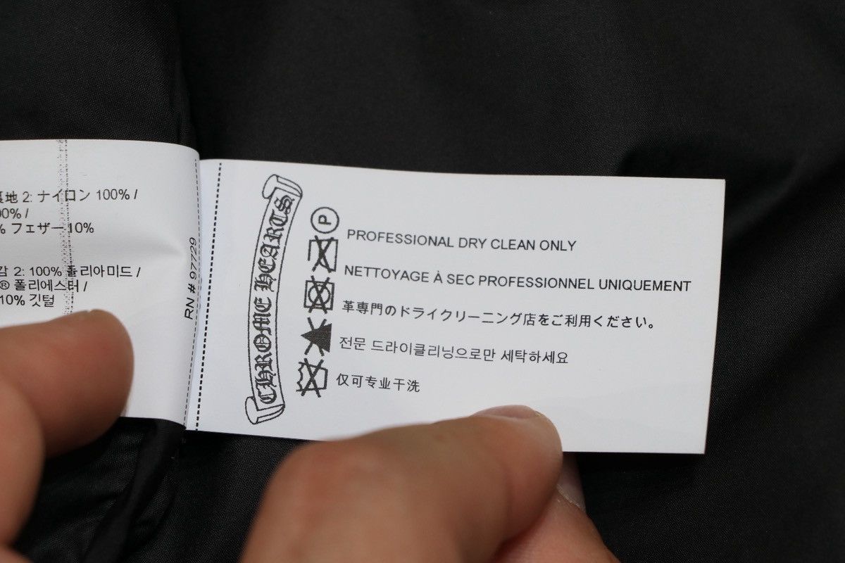 Chrome Hearts Chrome Hearts “Stiff” Monogram Puffer Jacket Size XL Black Size US XL / EU 56 / 4 - 14 Thumbnail