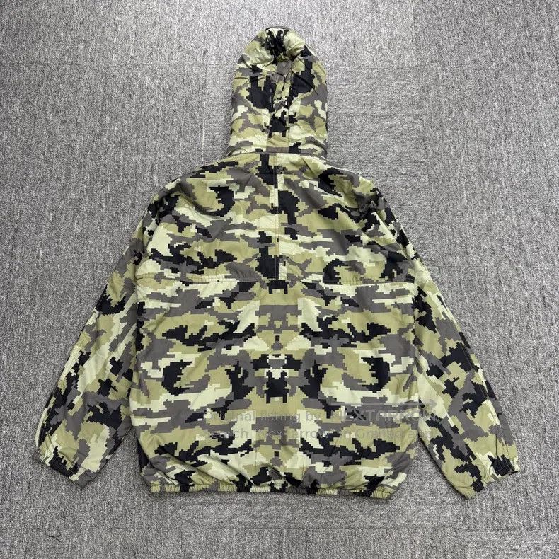 Givenchy Givenchy Size46 Camouflage Hooded Cotton Jacket Size US M / EU 48-50 / 2 - 6 Thumbnail